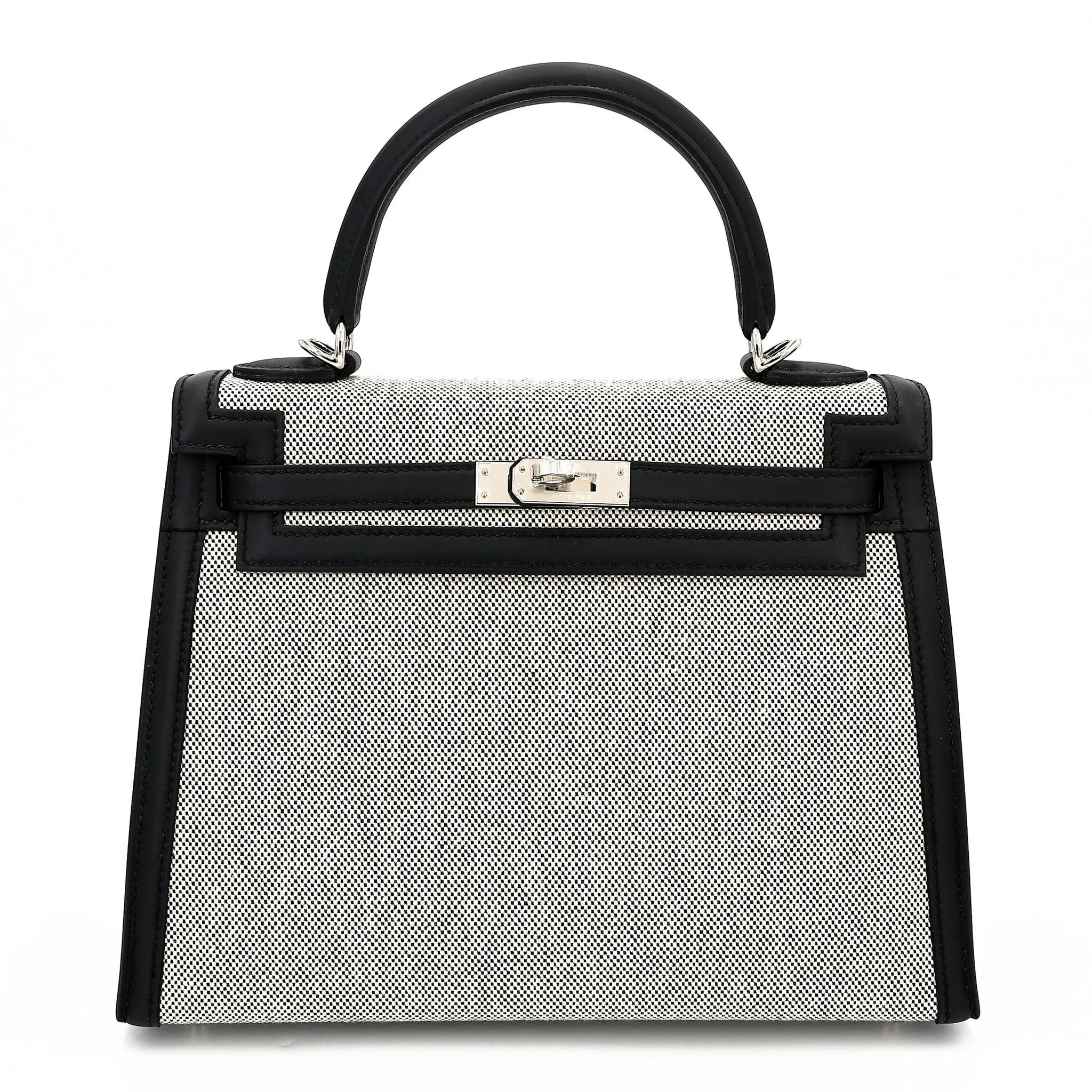 Kelly 25 外缝 89 黑色 Noir (Black)