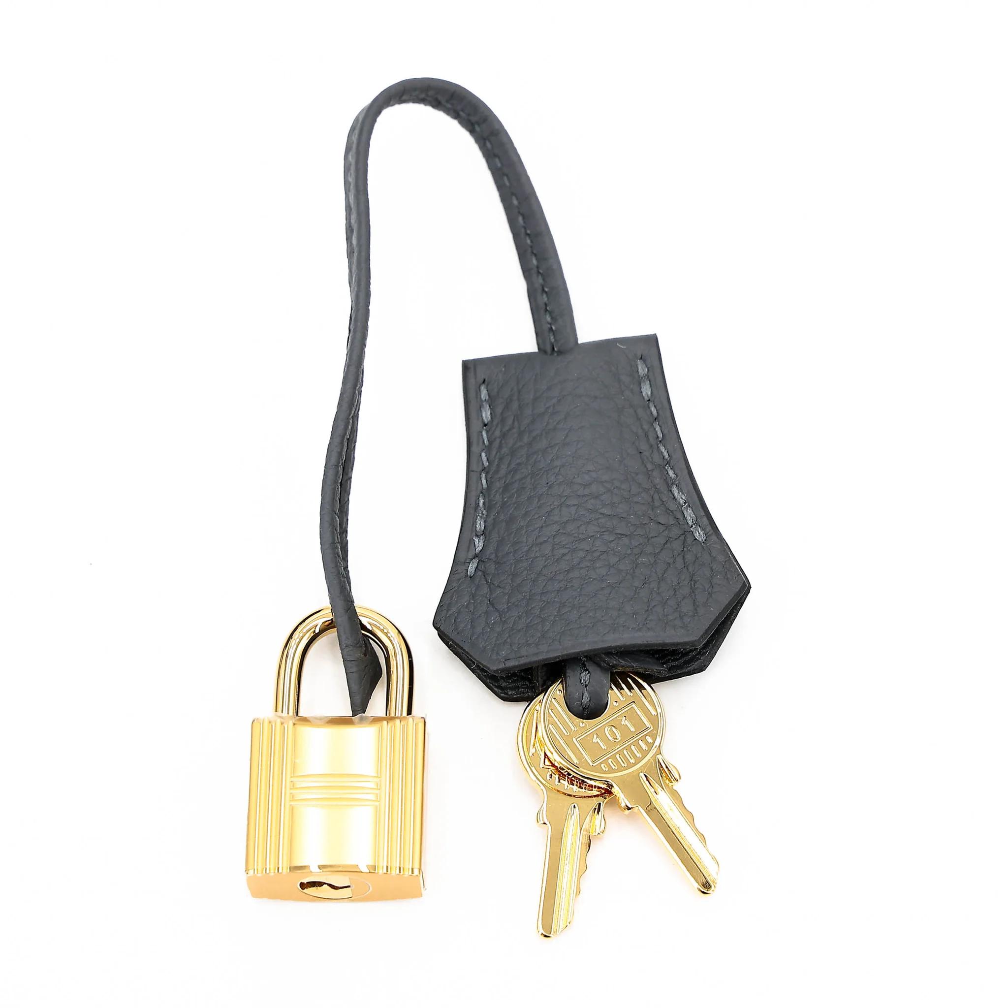 Brand New ( Rank N ) HERMÈS Birkin 25 Gris misty (H0) Togo Gold hardware G (2026) - 17