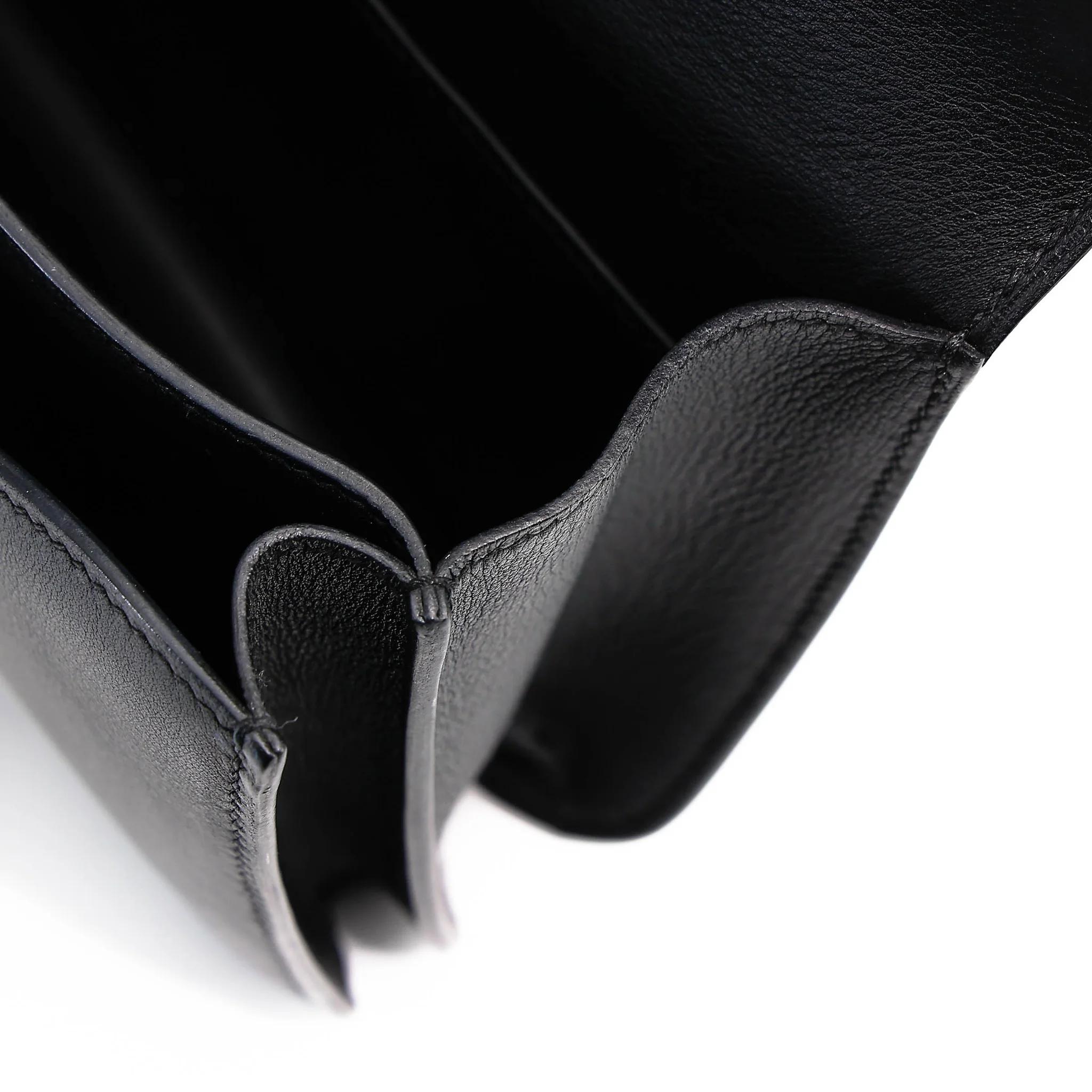 A美品 HERMÈS 愛馬仕 Constance 康康 Mini 19 89 黑色 Noir (Black) Swift牛皮 金扣 A刻 2017年 - 28