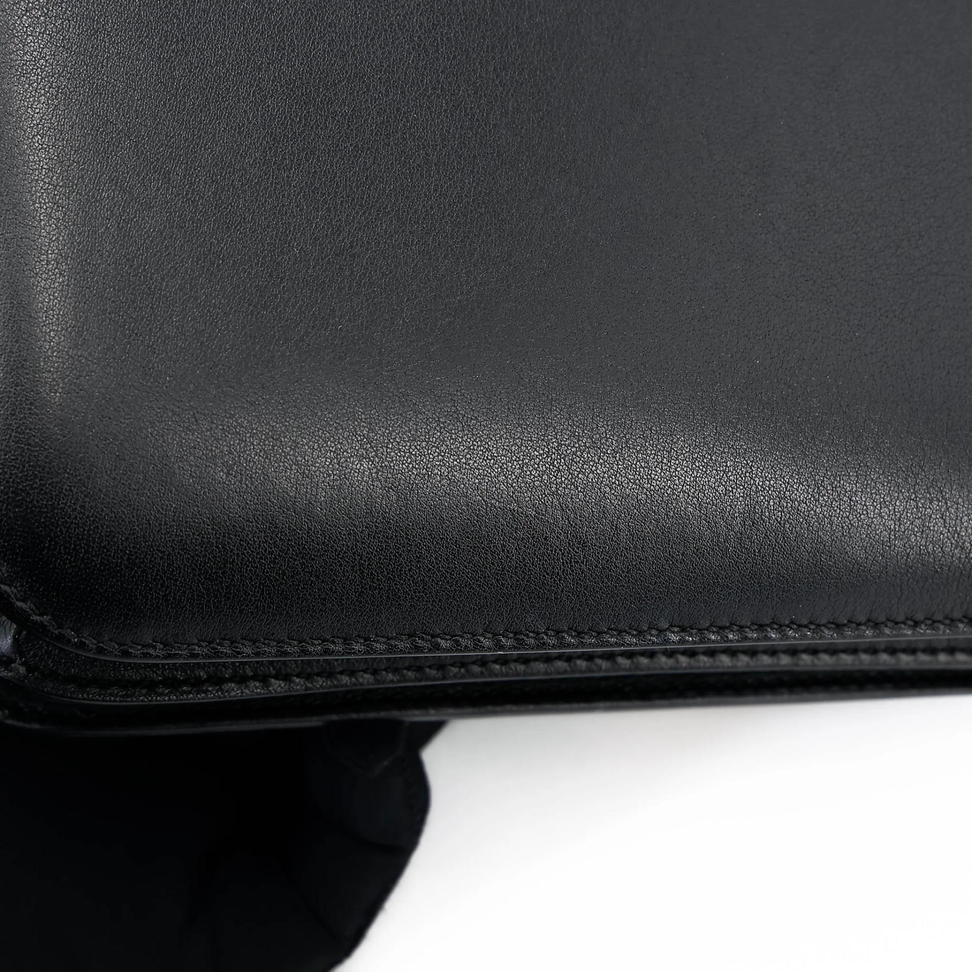 ランク A HERMÈS エルメス コンスタンス3 ミニ ブラック (89) スイフト ゴールド金具 A刻印 (2017) - 9