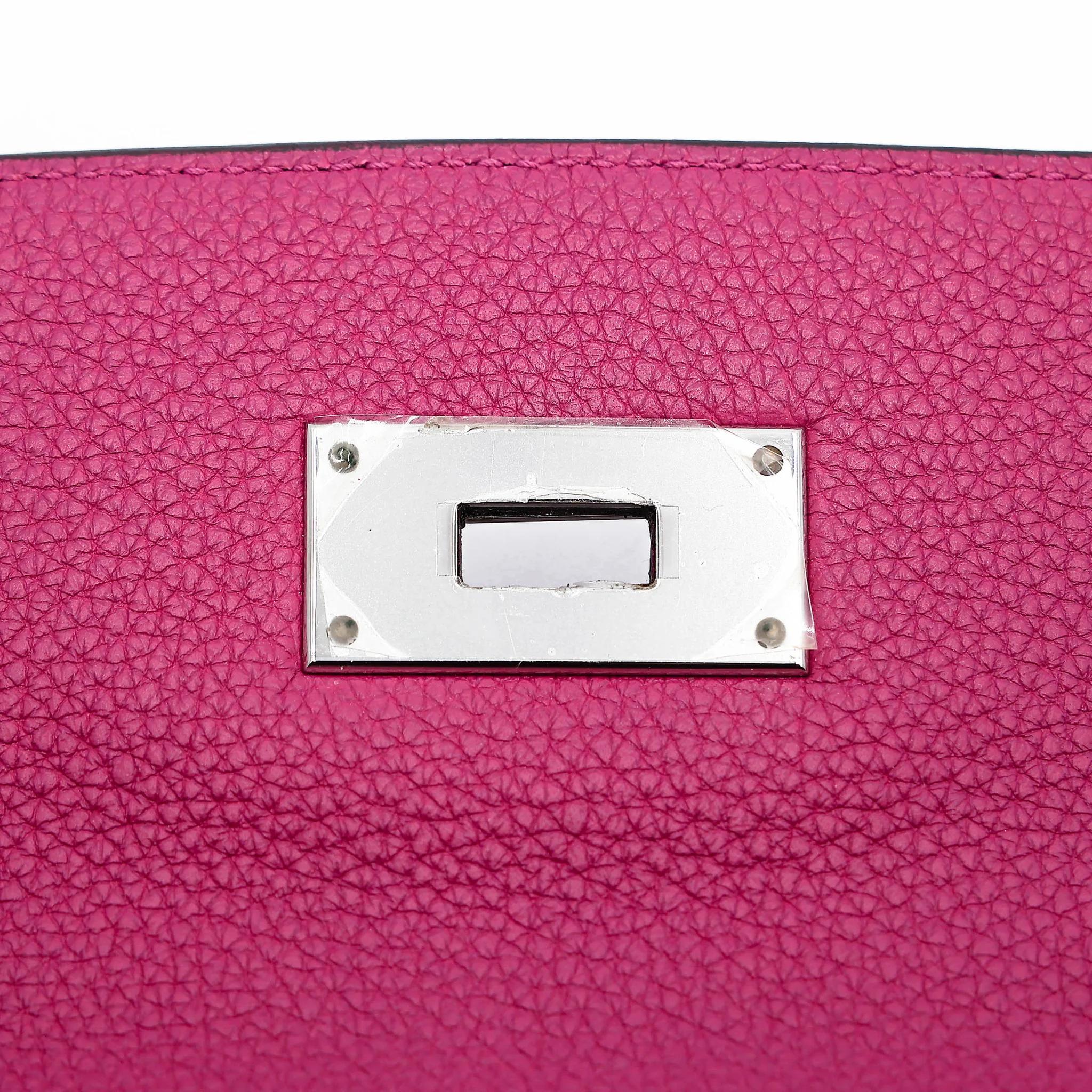 A美品 HERMÈS 愛馬仕 Kelly 40 K5 托斯卡紫 Tosca Togo小牛皮 銀扣 □P刻 2012年 - 20