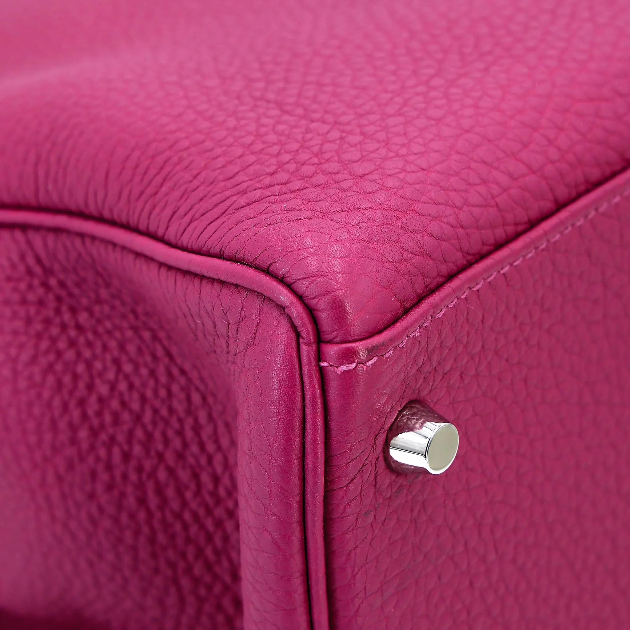 A美品 HERMÈS 愛馬仕 Kelly 40 K5 托斯卡紫 Tosca Togo小牛皮 銀扣 □P刻 2012年 - 13