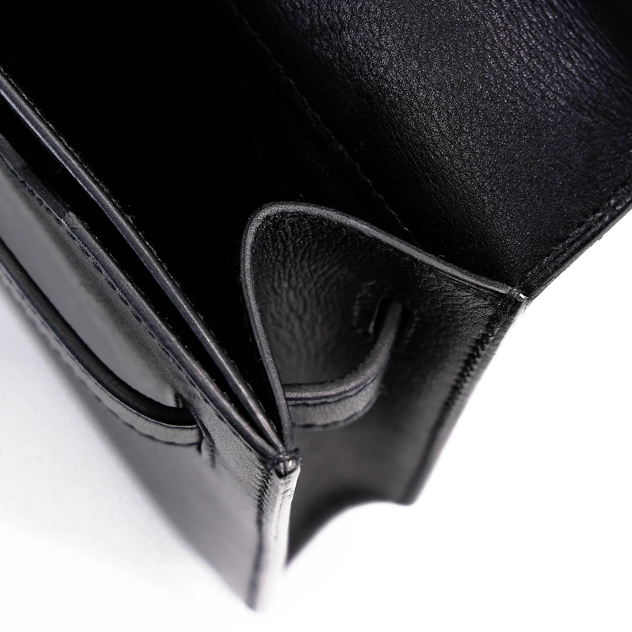 中古AB HERMÈS 愛馬仕 Kelly depeches 25 公文包 89 黑色 Noir (Black) Evergrain皮 金扣 Y刻 2020年 - 31