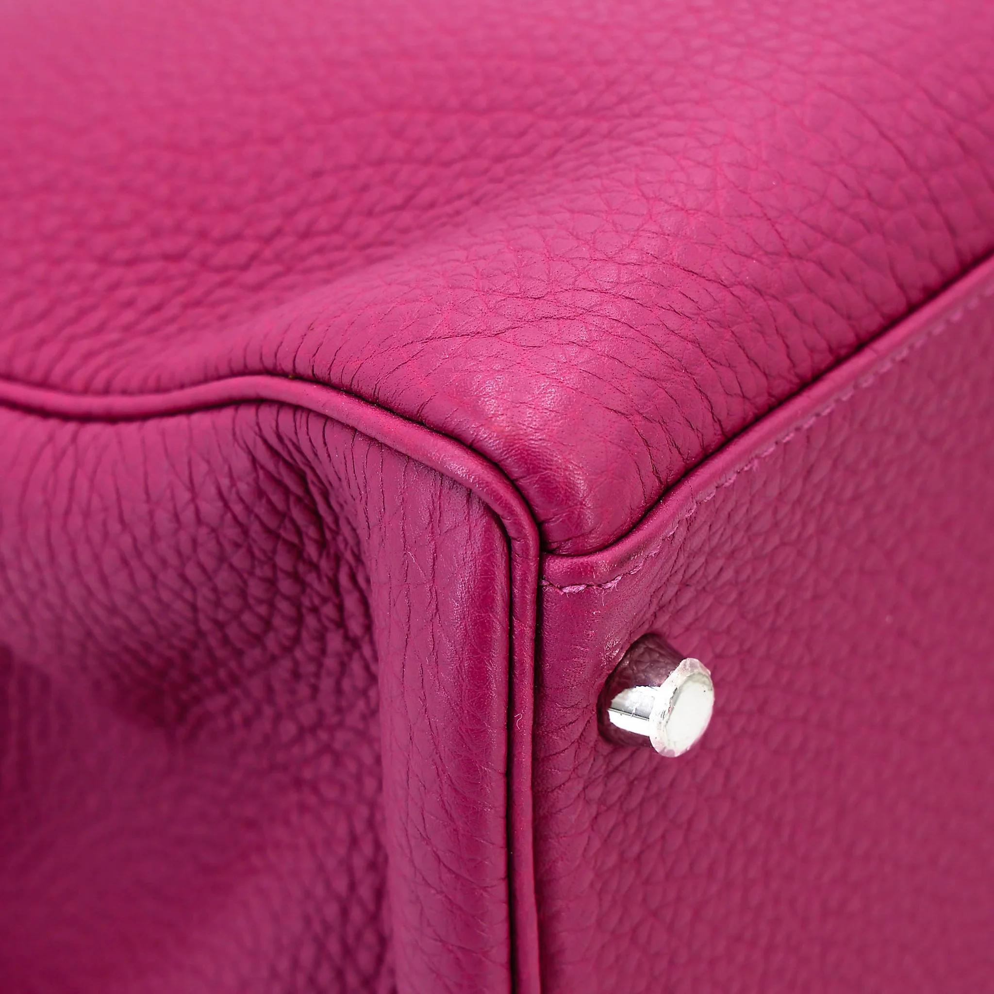 A美品 HERMÈS 愛馬仕 Kelly 40 K5 托斯卡紫 Tosca Togo小牛皮 銀扣 □P刻 2012年 - 11