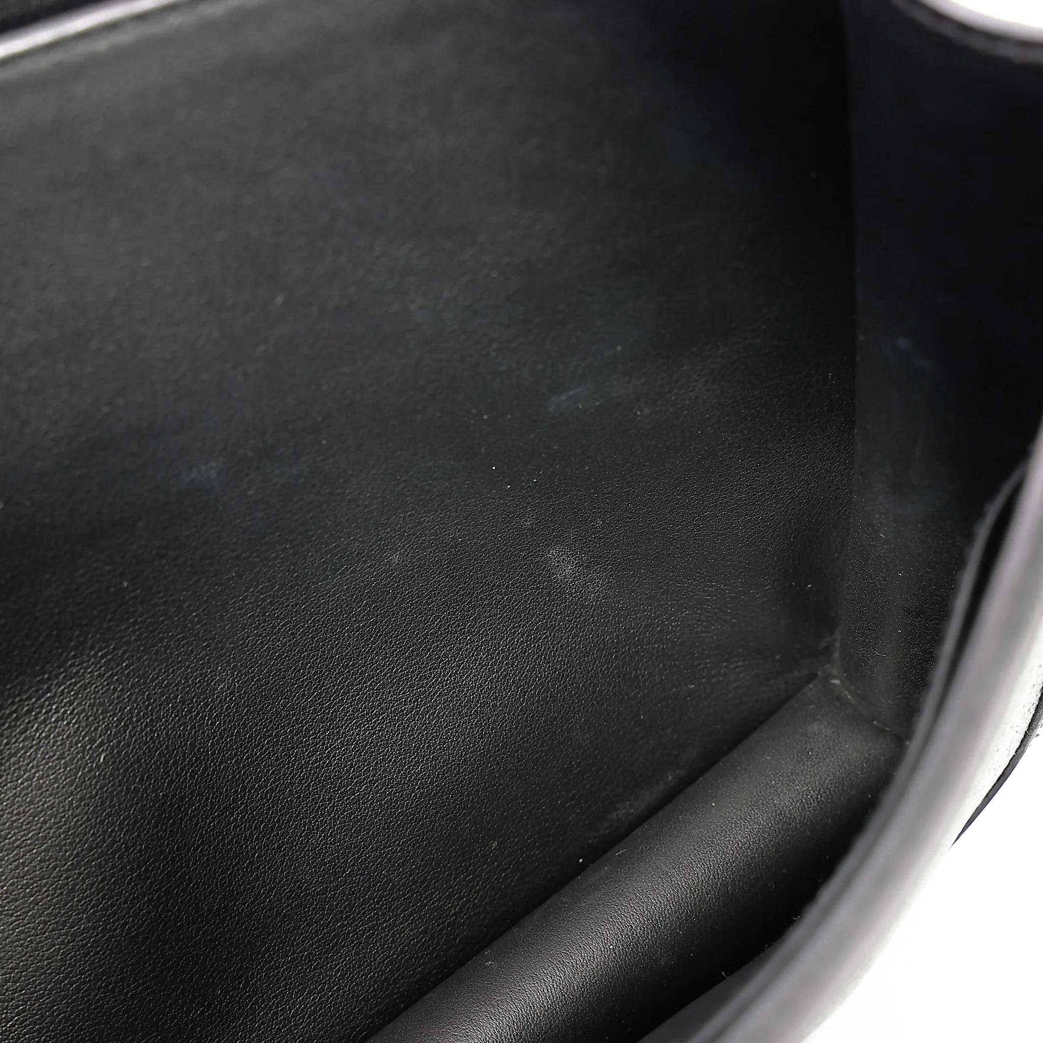 A美品 HERMÈS 愛馬仕 Constance 康康 24 89 黑色 Noir (Black) Toile H 帆布 Swift牛皮 銀扣 D刻 2019年 - 31