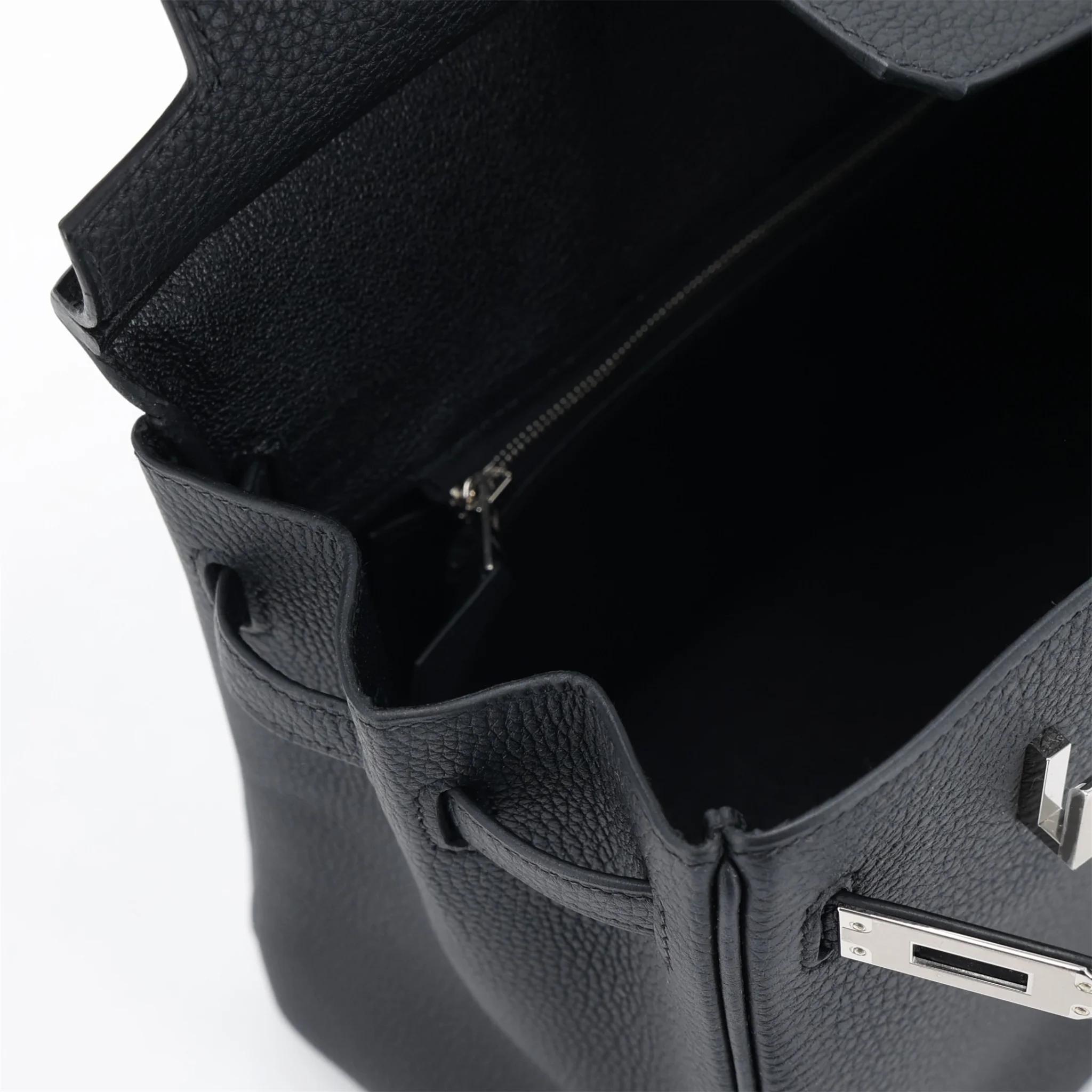 全新 HERMÈS 愛馬仕 Birkin 25 89 黑色 Noir (Black) Togo小牛皮 銀扣 G刻 2026年 - 12