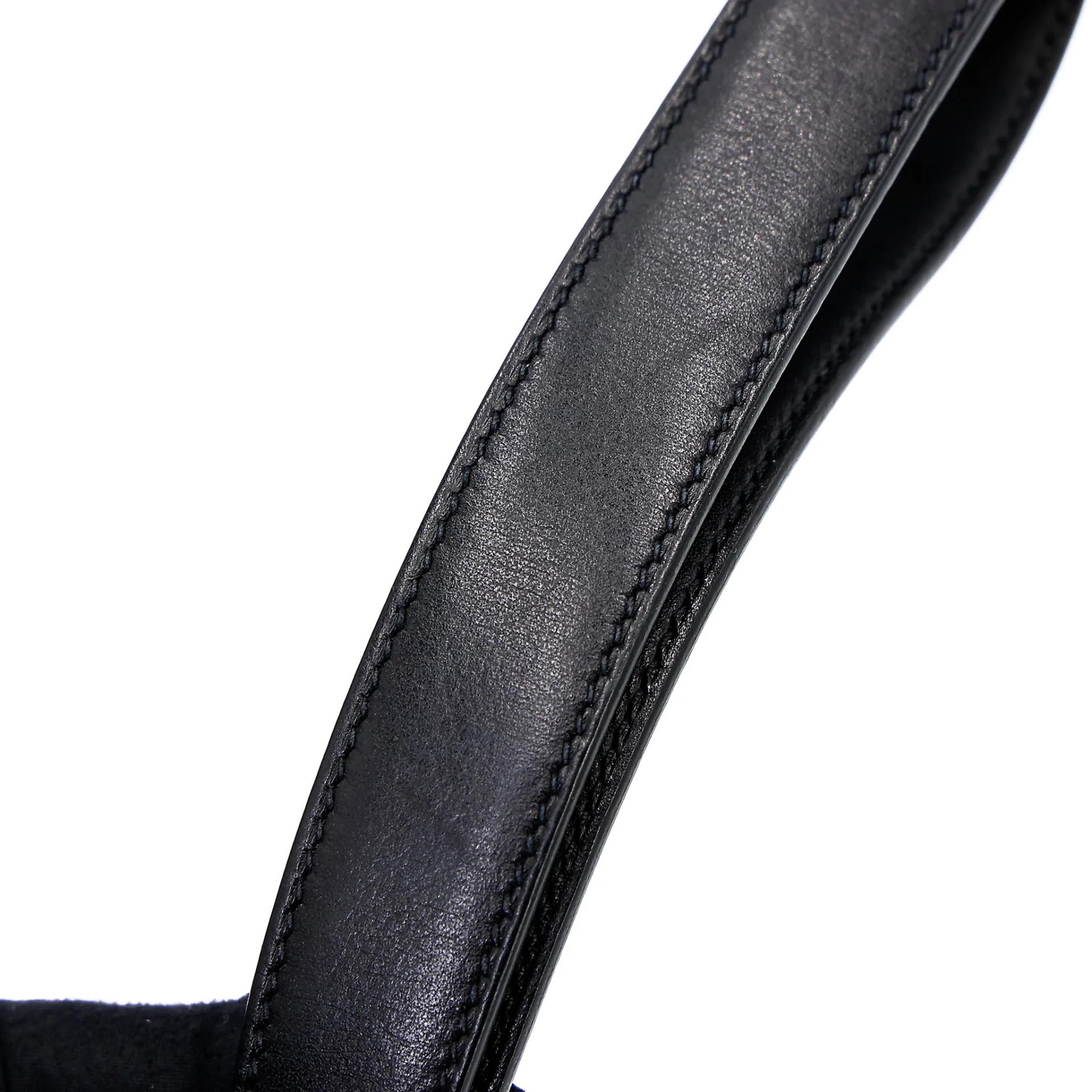 中古AB HERMÈS 爱马仕 Kelly depeches 25 公文包 89 黑色 Noir (Black) Evergrain皮 金扣 Y刻 2020年 - 46