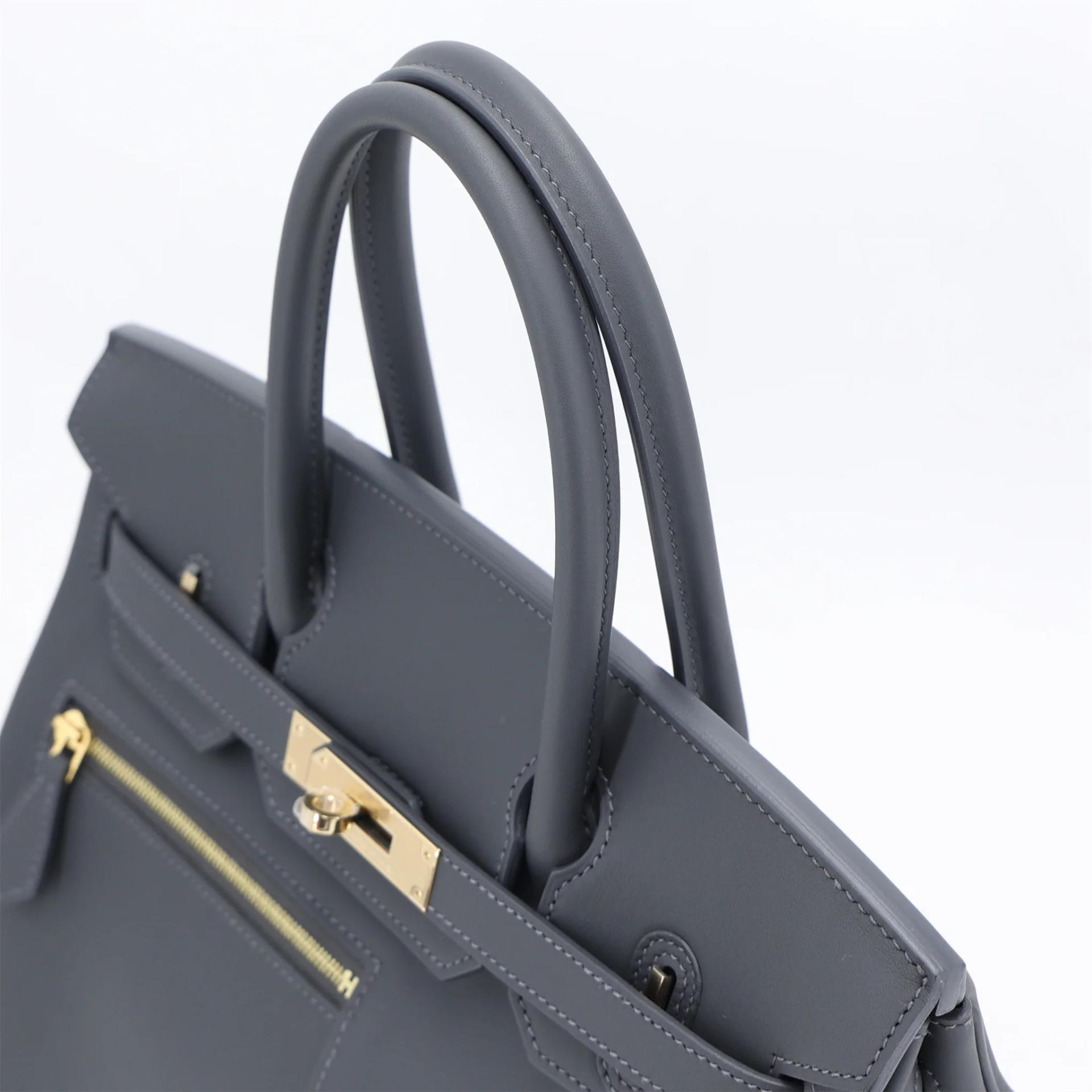 Brand New ( Rank N ) HERMÈS Limited Edition Birkin 30 Colormatic Ardoise (85) Swift Permabrass hardware K (2025) - 3