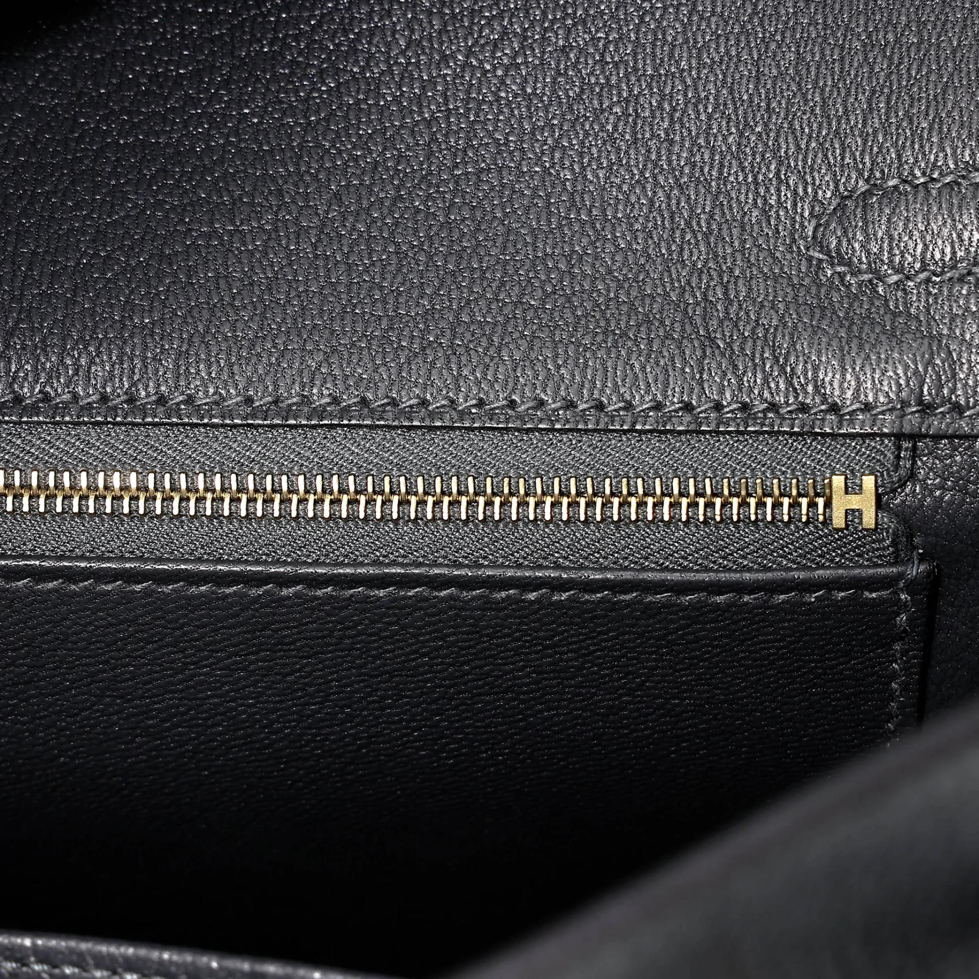 Brand New ( Rank N ) HERMÈS Birkin 25 Gris misty (H0) Togo Gold hardware G (2026) - 12