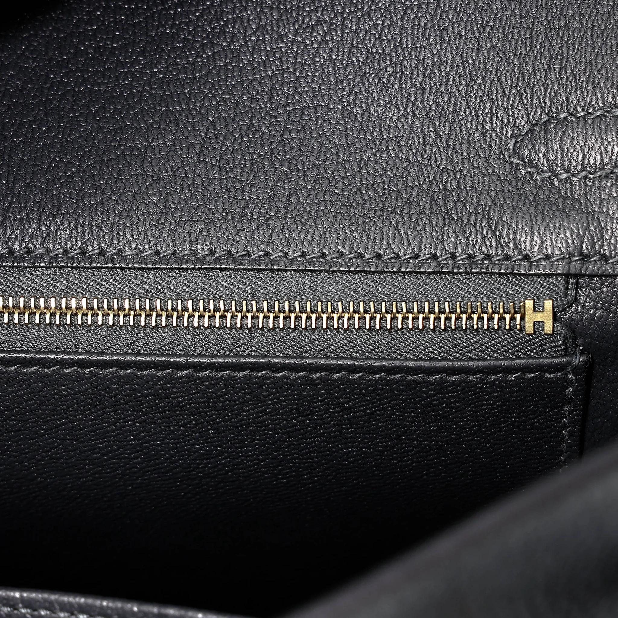 Brand New ( Rank N ) HERMÈS Birkin 25 Gris misty (H0) Togo Gold hardware G (2026) - 12