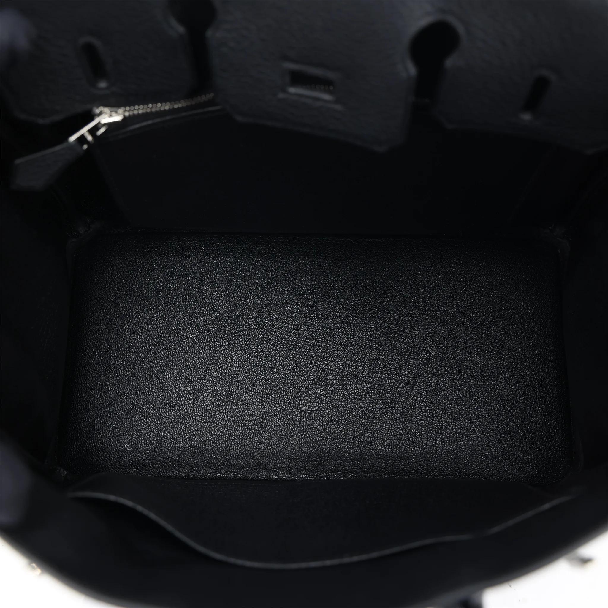 全新 HERMÈS 愛馬仕 Birkin 25 89 黑色 Noir (Black) Togo小牛皮 銀扣 G刻 2026年 - 11
