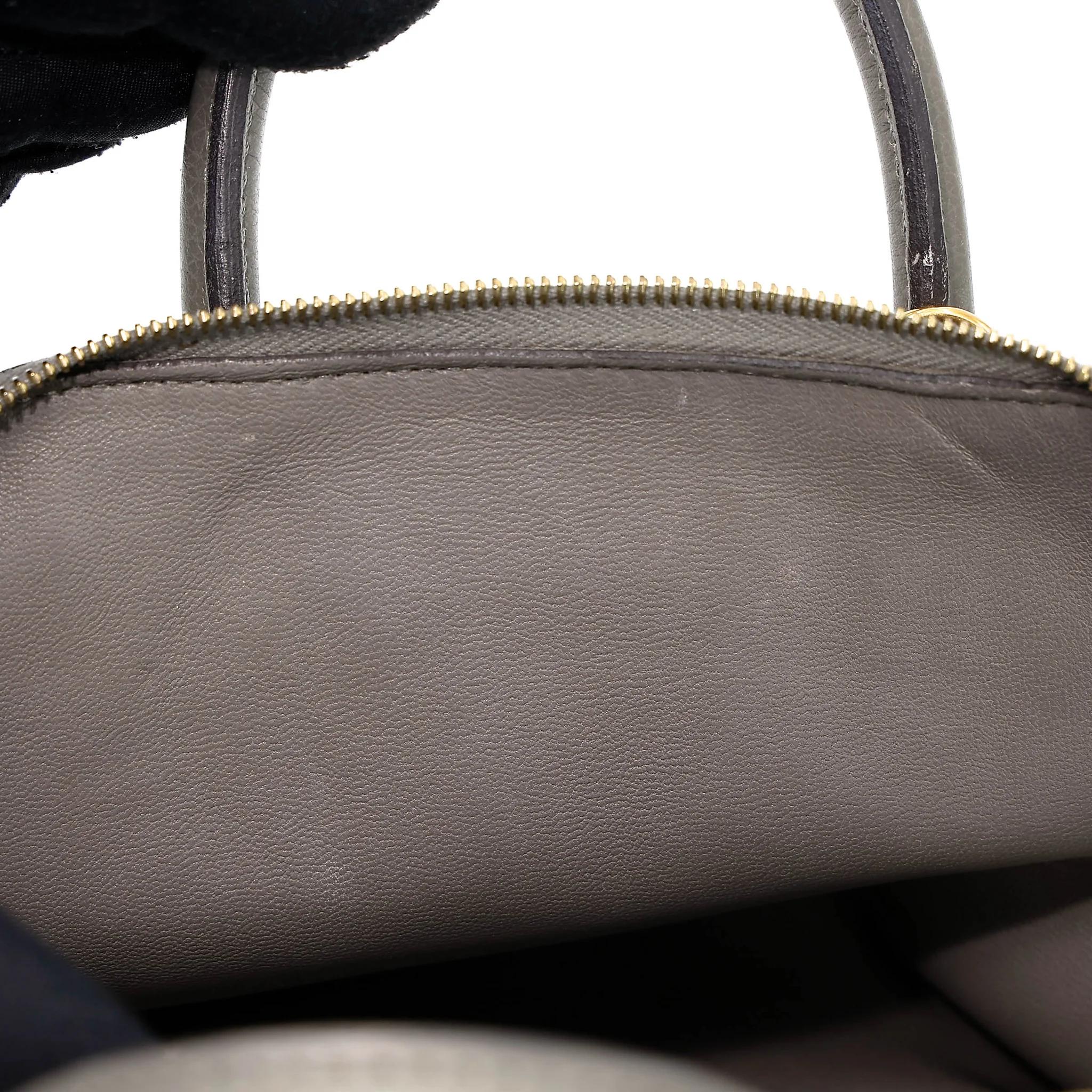 SA超美品 HERMÈS 愛馬仕 Mini Bolide 1923 0L Gris Meyer 積雨雲灰 Evercolor皮 金扣 W刻 2024年 - 32