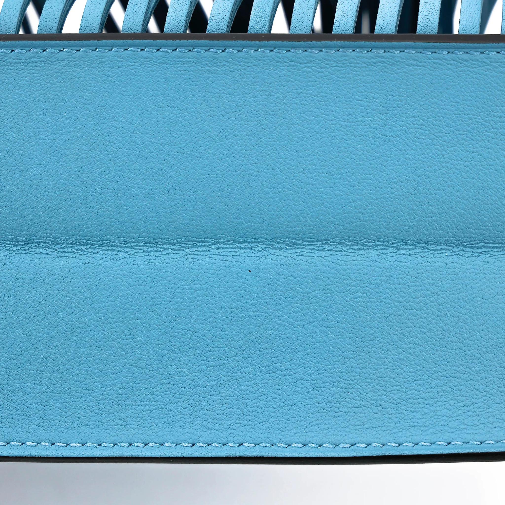 Unused ( Rank NS ) HERMÈS Limited Edition Kelly Danse Anate New Bleu Jean (D2) Swift Palladium hardware B (2023) - 9