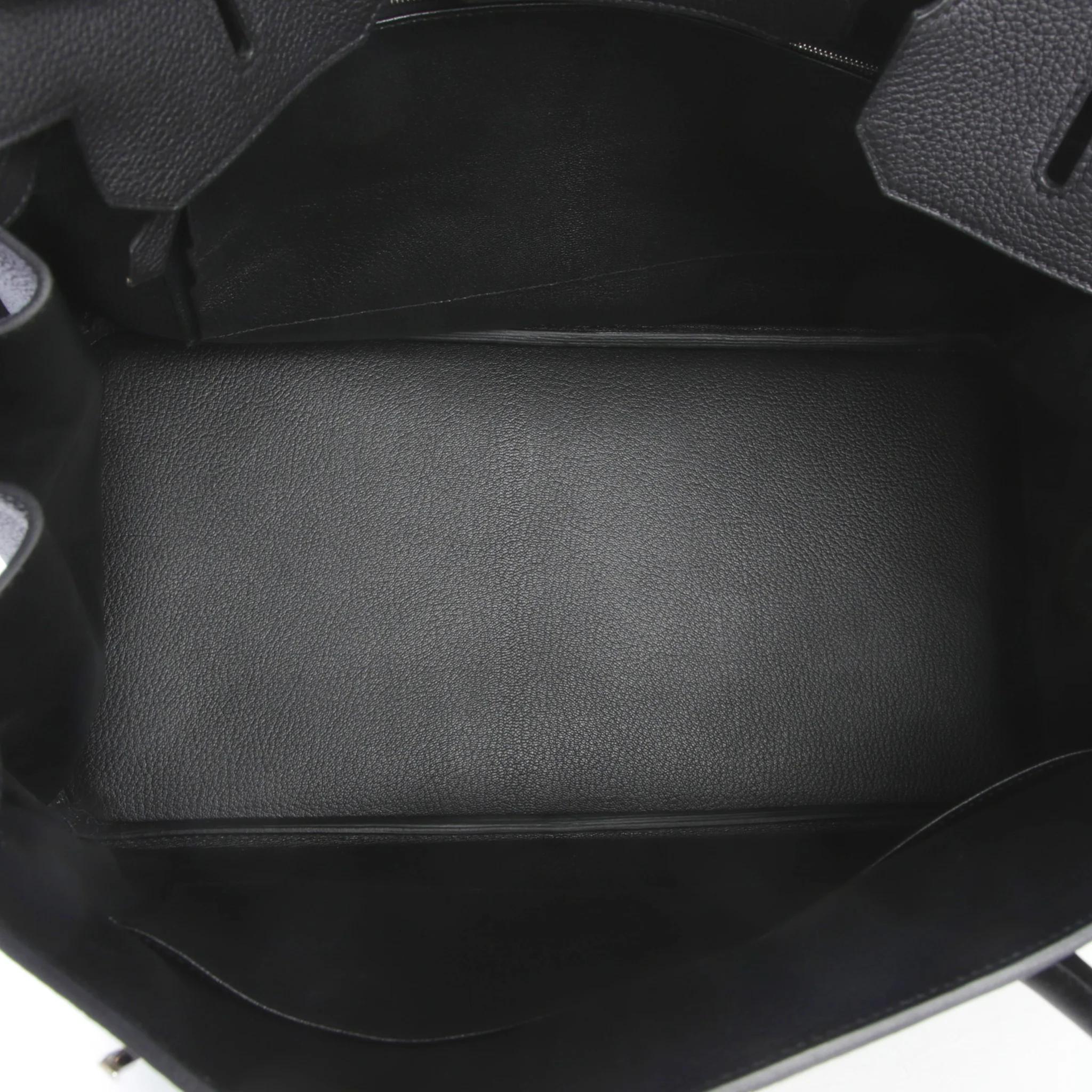 全新 HERMÈS 愛馬仕 Birkin 40 89 黑色 Noir (Black) Togo小牛皮 銀扣 K刻 2025年 - 13