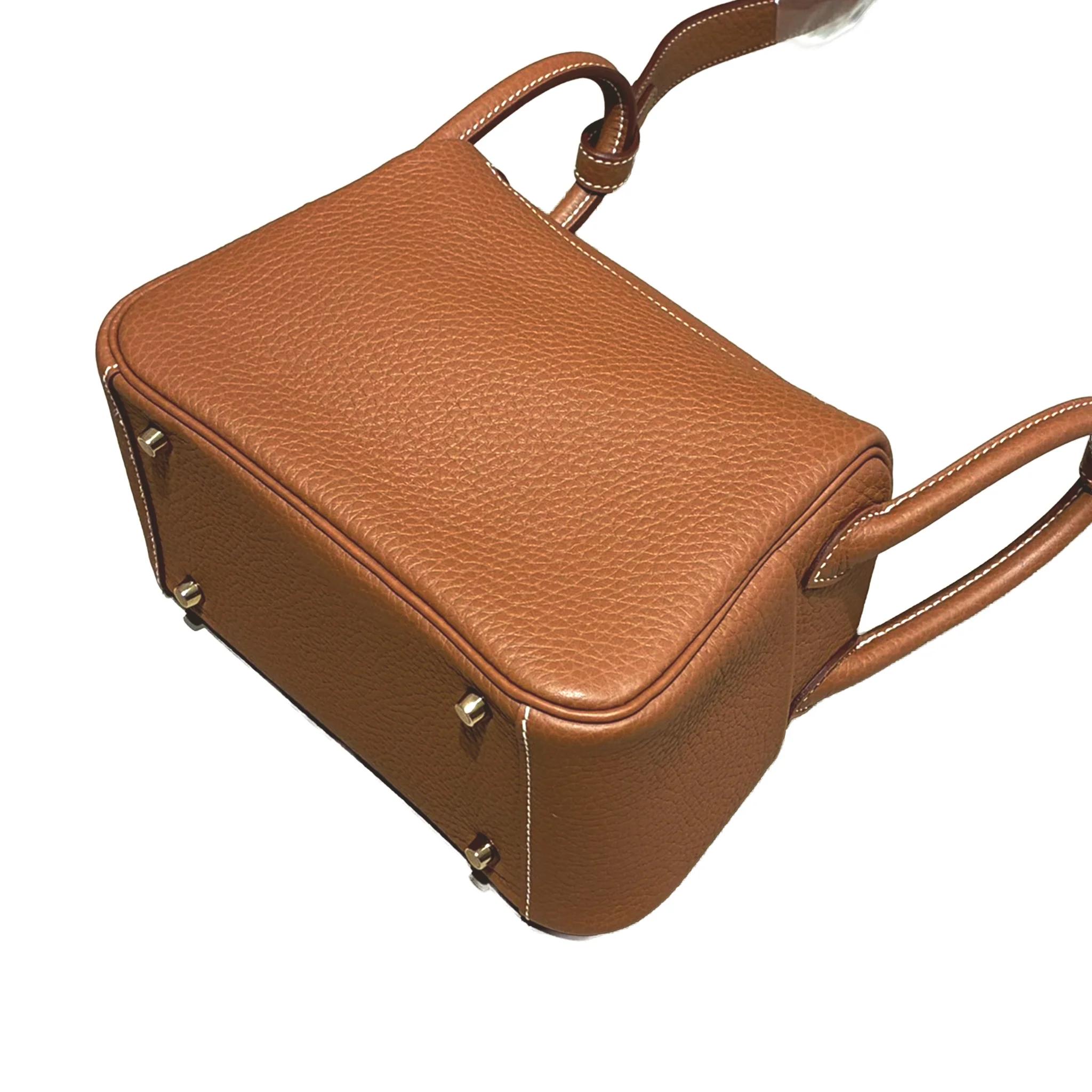 ランク N 新品 HERMÈS エルメス ミニリンディ2 ゴールド (37) トリヨン ゴールド金具 K刻印 (2025) - 7