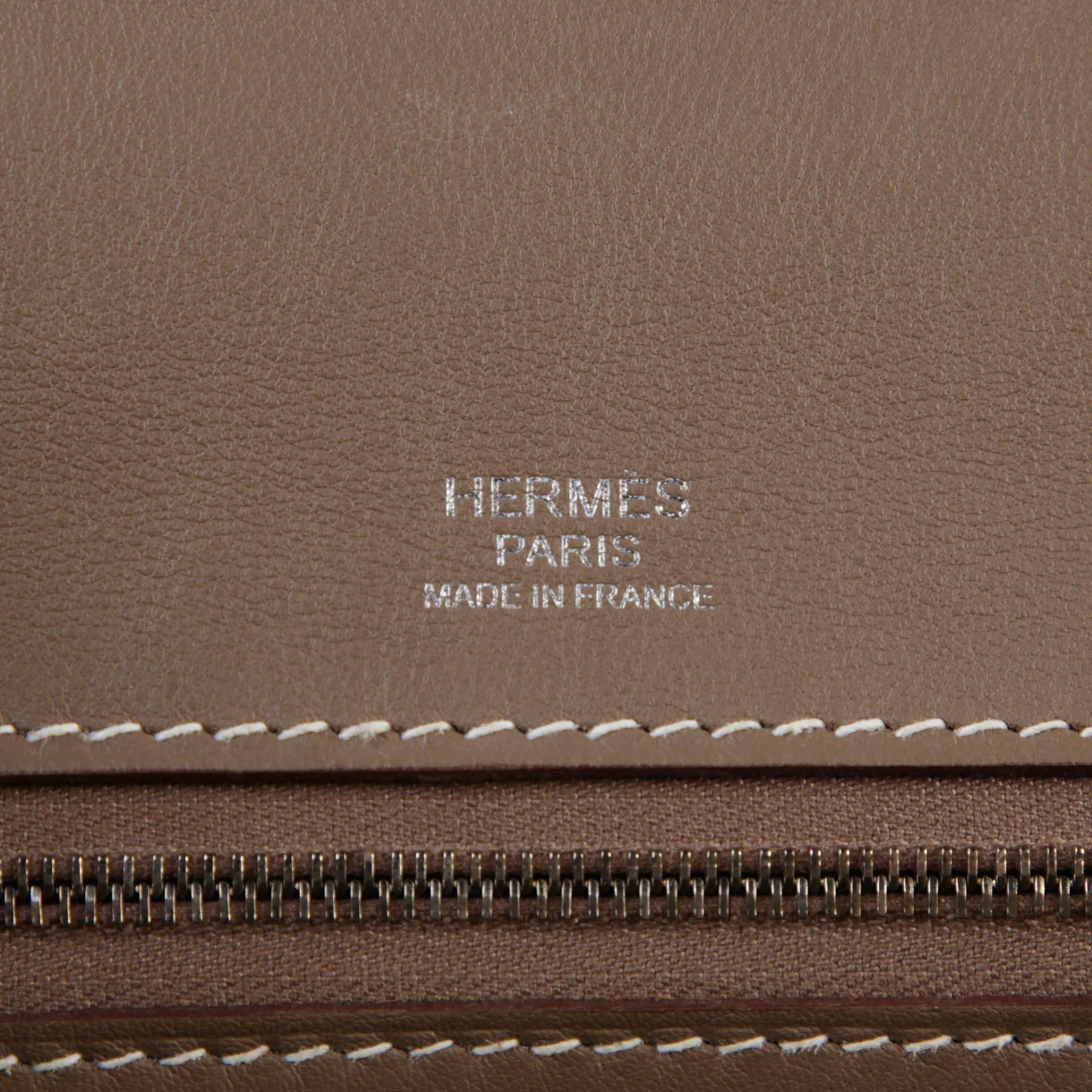 Very Good ( Rank A) HERMÈS 24/24 - 29 Etoupe (18) Swift Togo Palladium hardware Z (2021) - 10