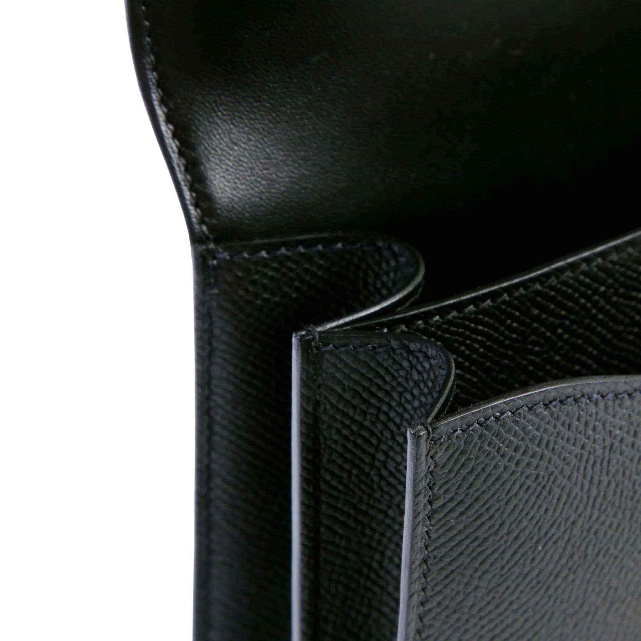 全新 HERMÈS 爱马仕 Constance 康康 Mini 19 89 黑色 Noir (Black) Epsom牛皮 金扣 G刻 2026年 - 12