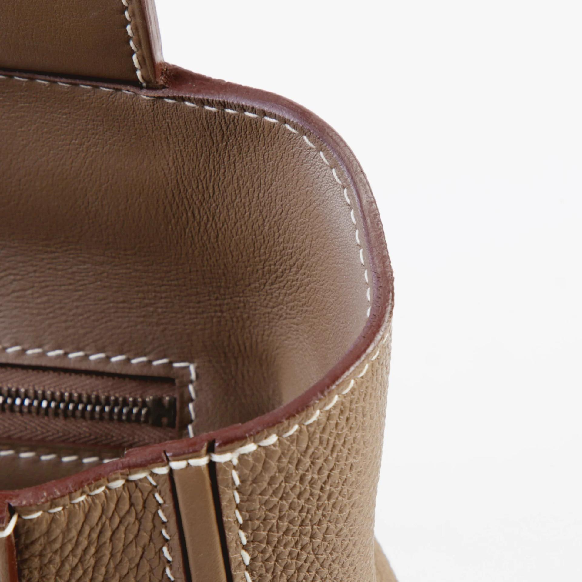 Very Good ( Rank A) HERMÈS 24/24 - 29 Etoupe (18) Swift Togo Palladium hardware Z (2021) - 12