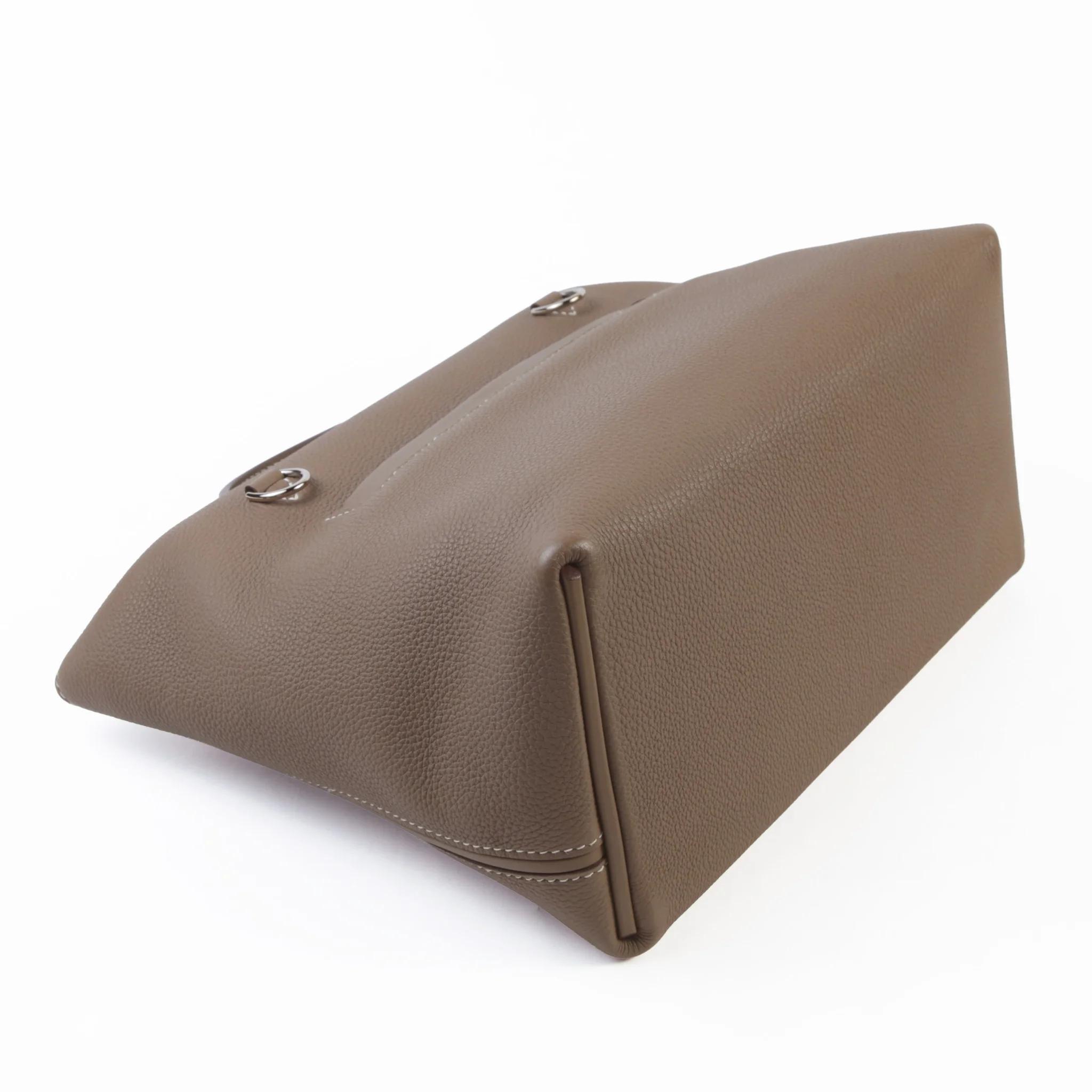 Very Good ( Rank A) HERMÈS 24/24 - 29 Etoupe (18) Swift Togo Palladium hardware Z (2021) - 6