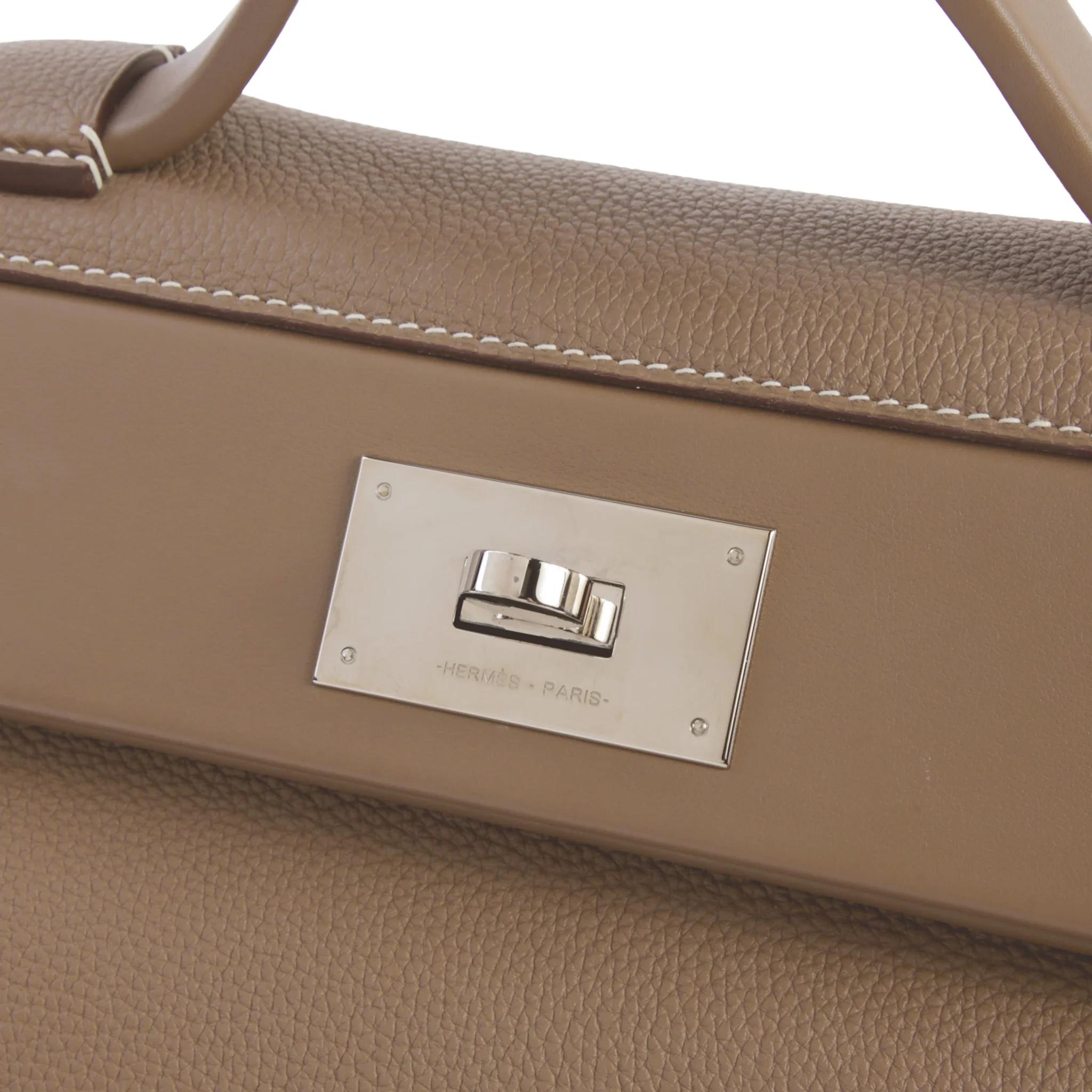 Very Good ( Rank A) HERMÈS 24/24 - 29 Etoupe (18) Swift Togo Palladium hardware Z (2021) - 8