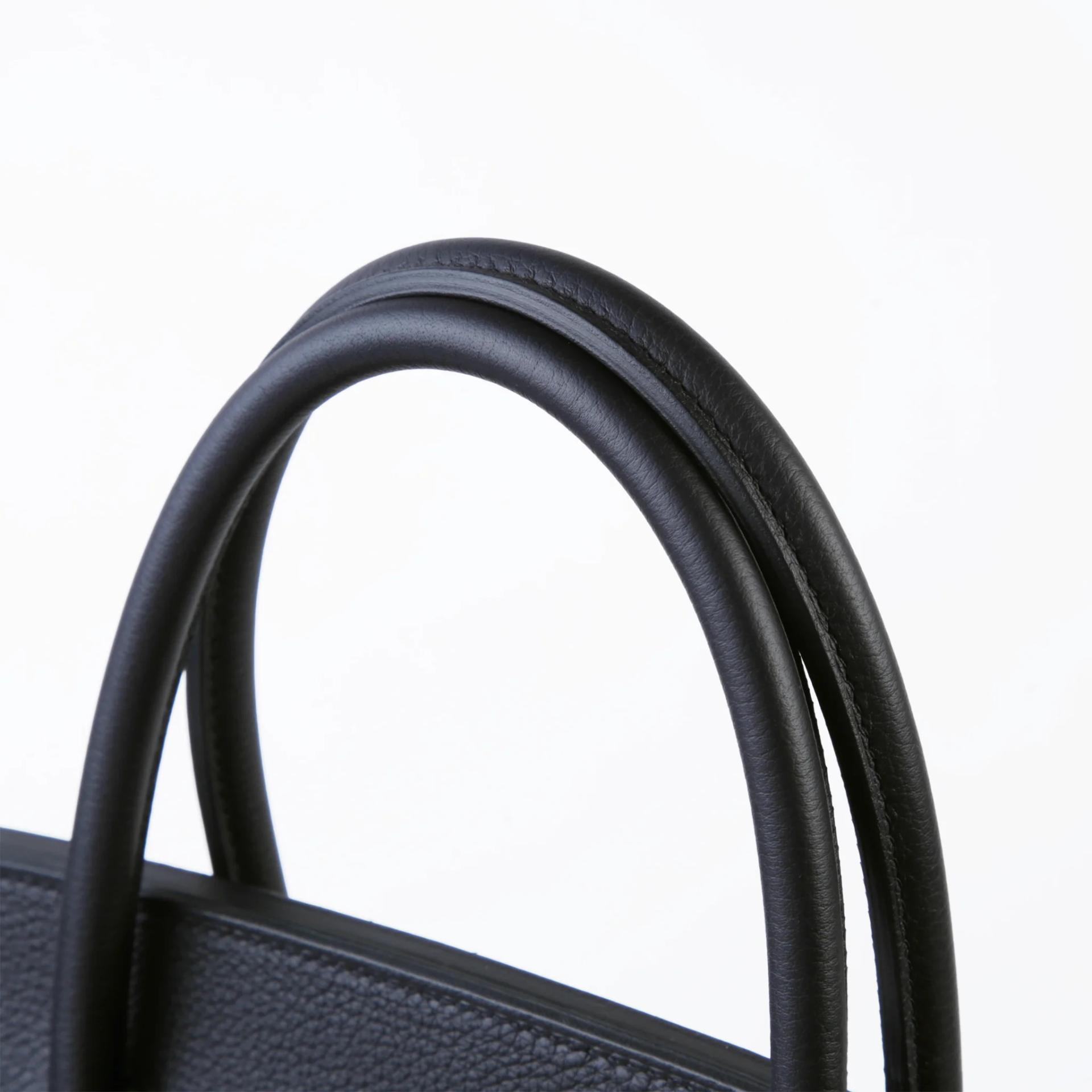 全新 HERMÈS 愛馬仕 Birkin 40 89 黑色 Noir (Black) Togo小牛皮 銀扣 K刻 2025年 - 3