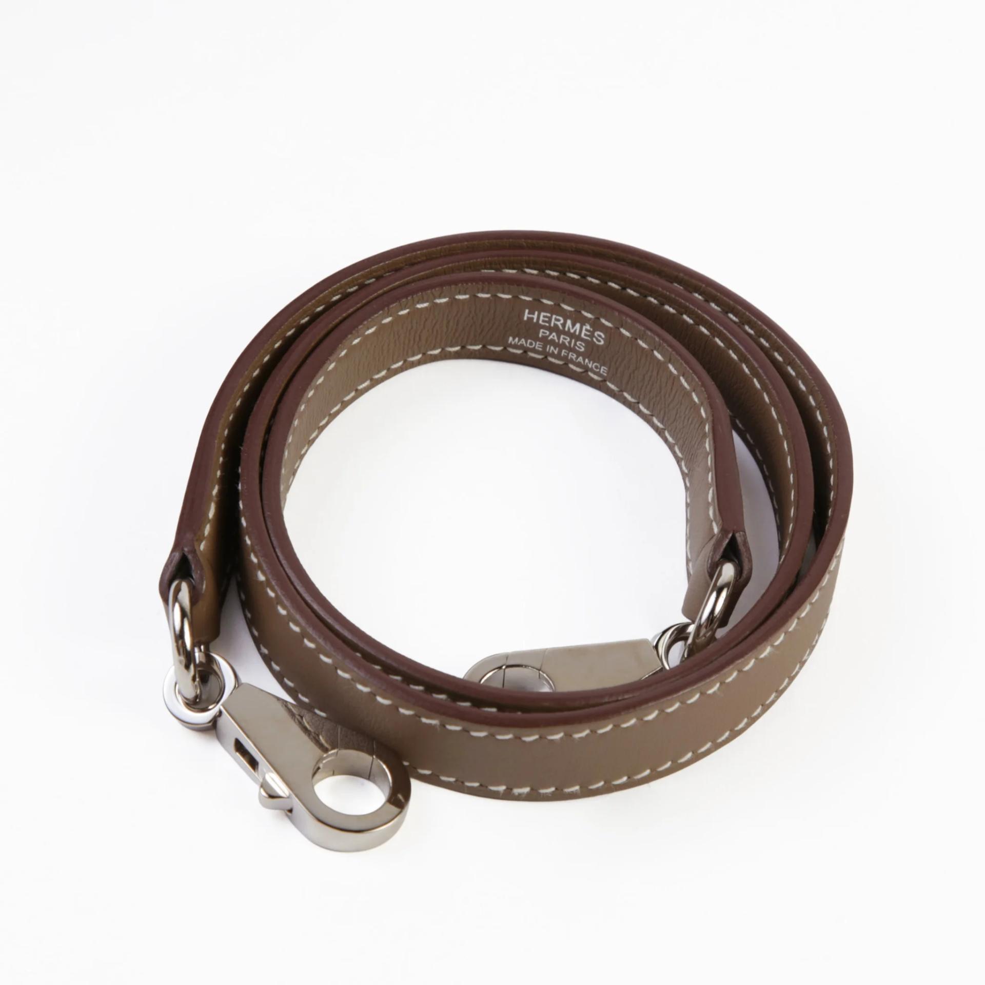 Very Good ( Rank A) HERMÈS 24/24 - 29 Etoupe (18) Swift Togo Palladium hardware Z (2021) - 15