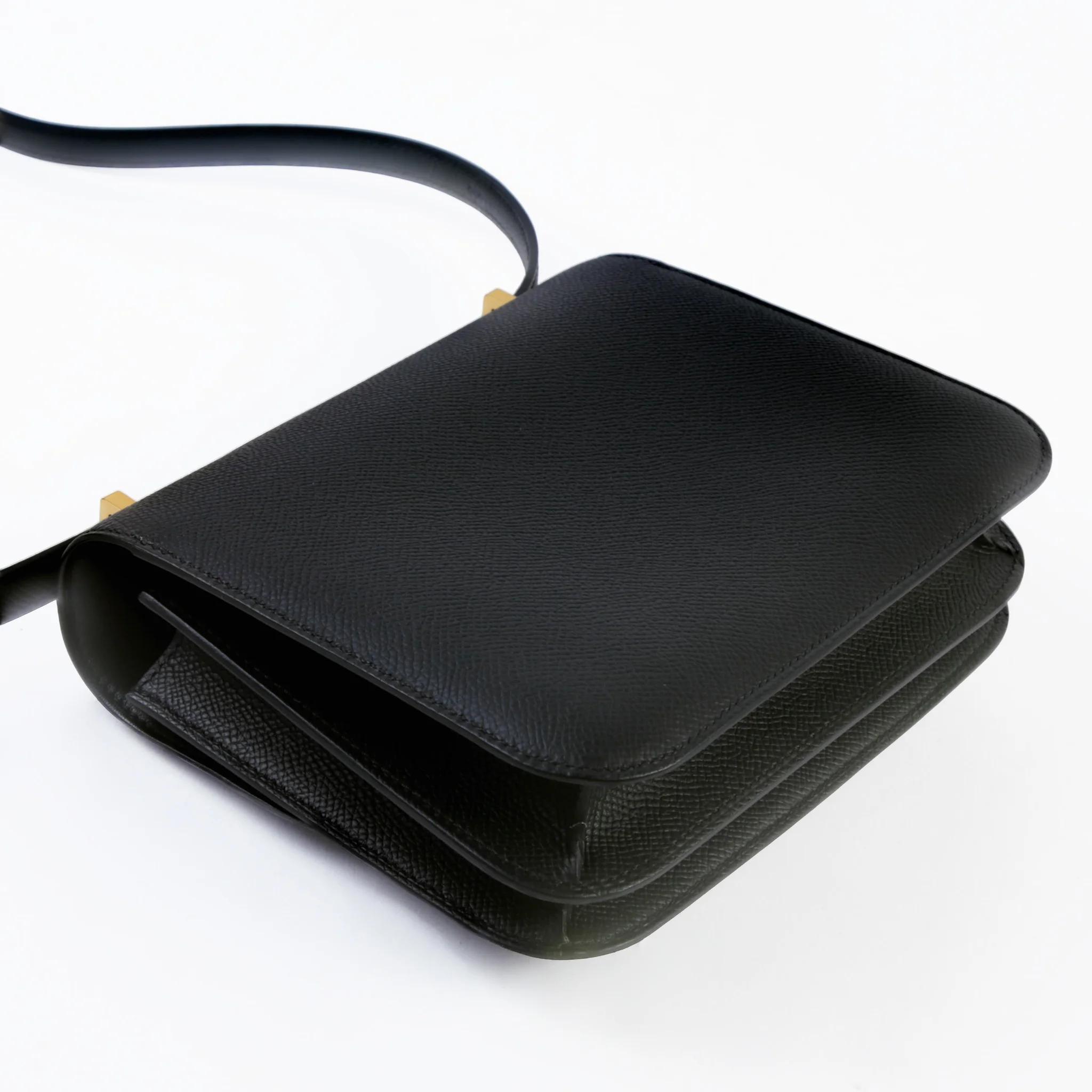 全新 HERMÈS 爱马仕 Constance 康康 Mini 19 89 黑色 Noir (Black) Epsom牛皮 金扣 G刻 2026年 - 6