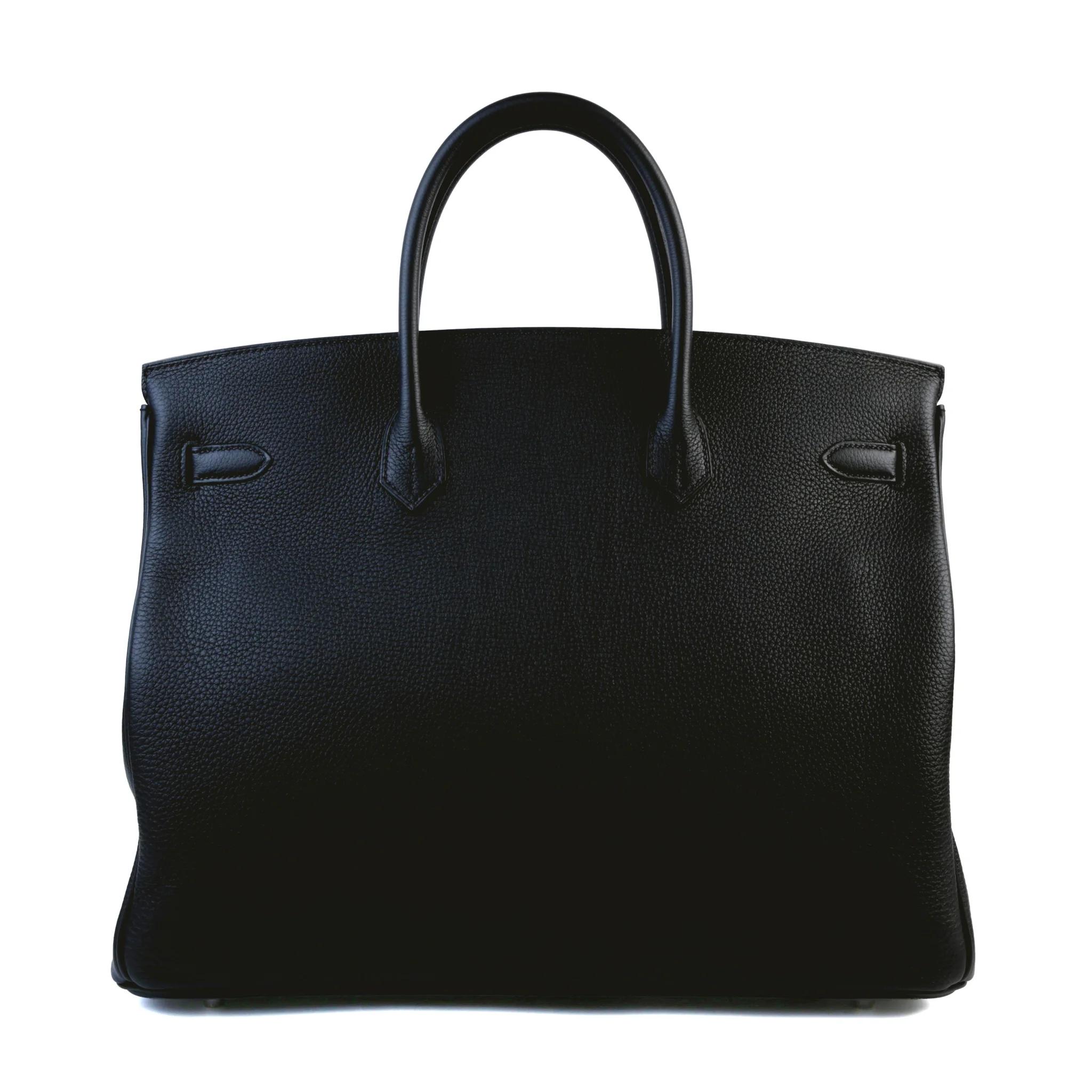 全新 HERMÈS 愛馬仕 Birkin 40 89 黑色 Noir (Black) Togo小牛皮 銀扣 K刻 2025年 - 2