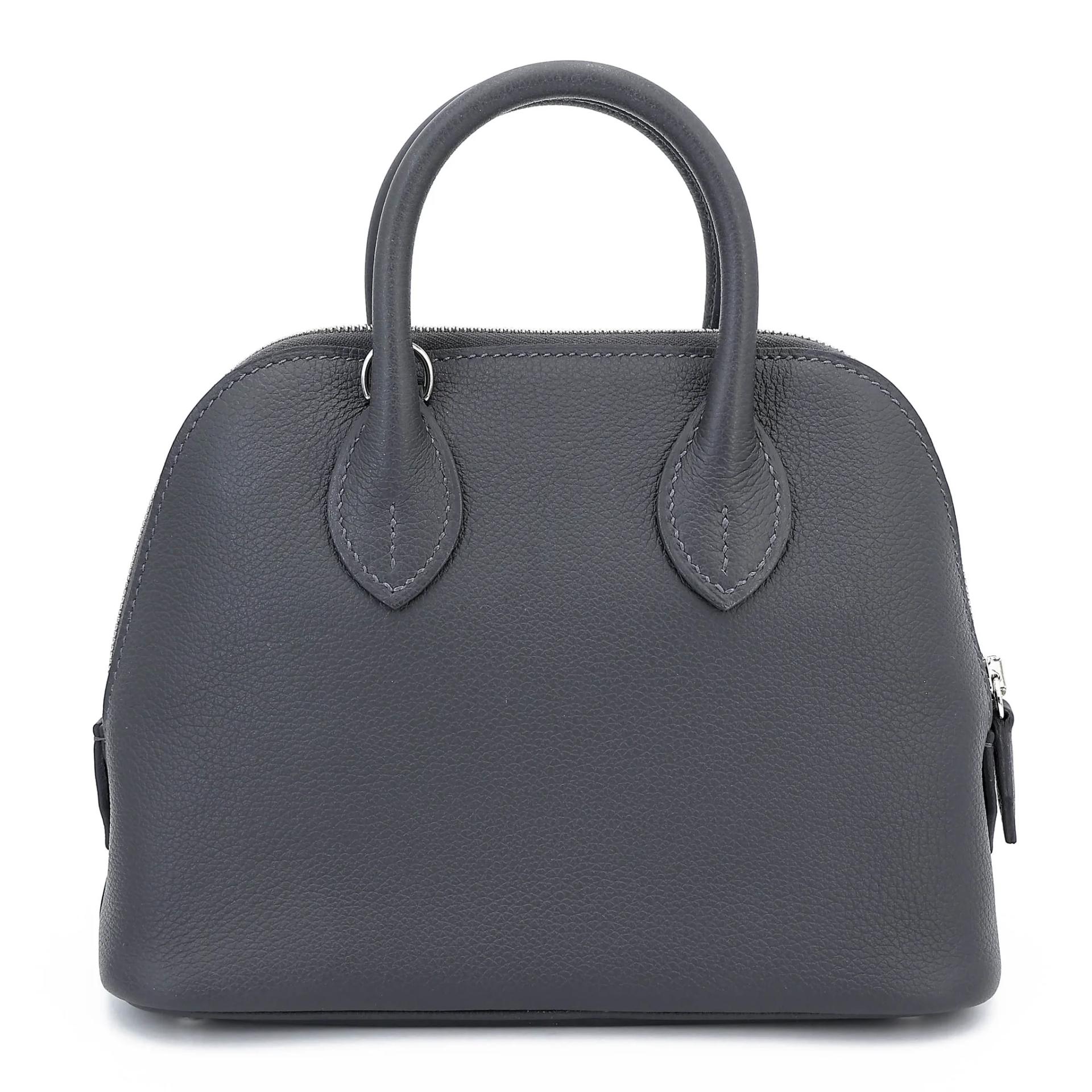 Unused ( Rank NS ) HERMÈS Mini Bolide 1923 Ardoise (85) Evercolor Palladium hardware W (2024) - 2