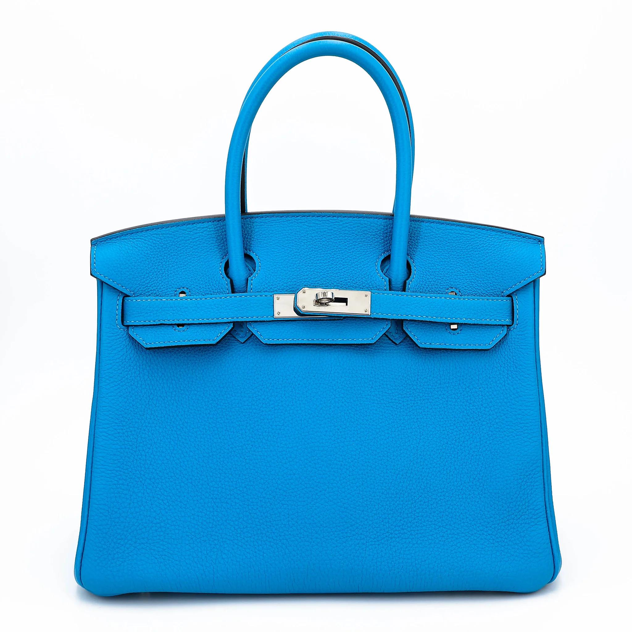 Birkin 30 Verso B3 坦桑尼亞藍 Bleu Zanzibar Z6 孔雀綠 Malachite