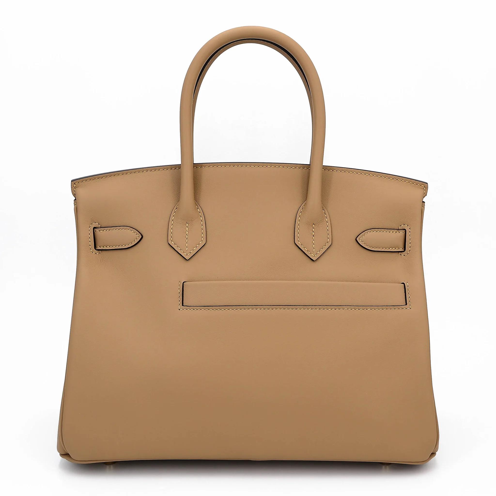 Brand New ( Rank N ) HERMÈS Limited Edition Birkin 30 Colormatic Poussiere (1C) Swift Permabrass hardware K (2025) - 2