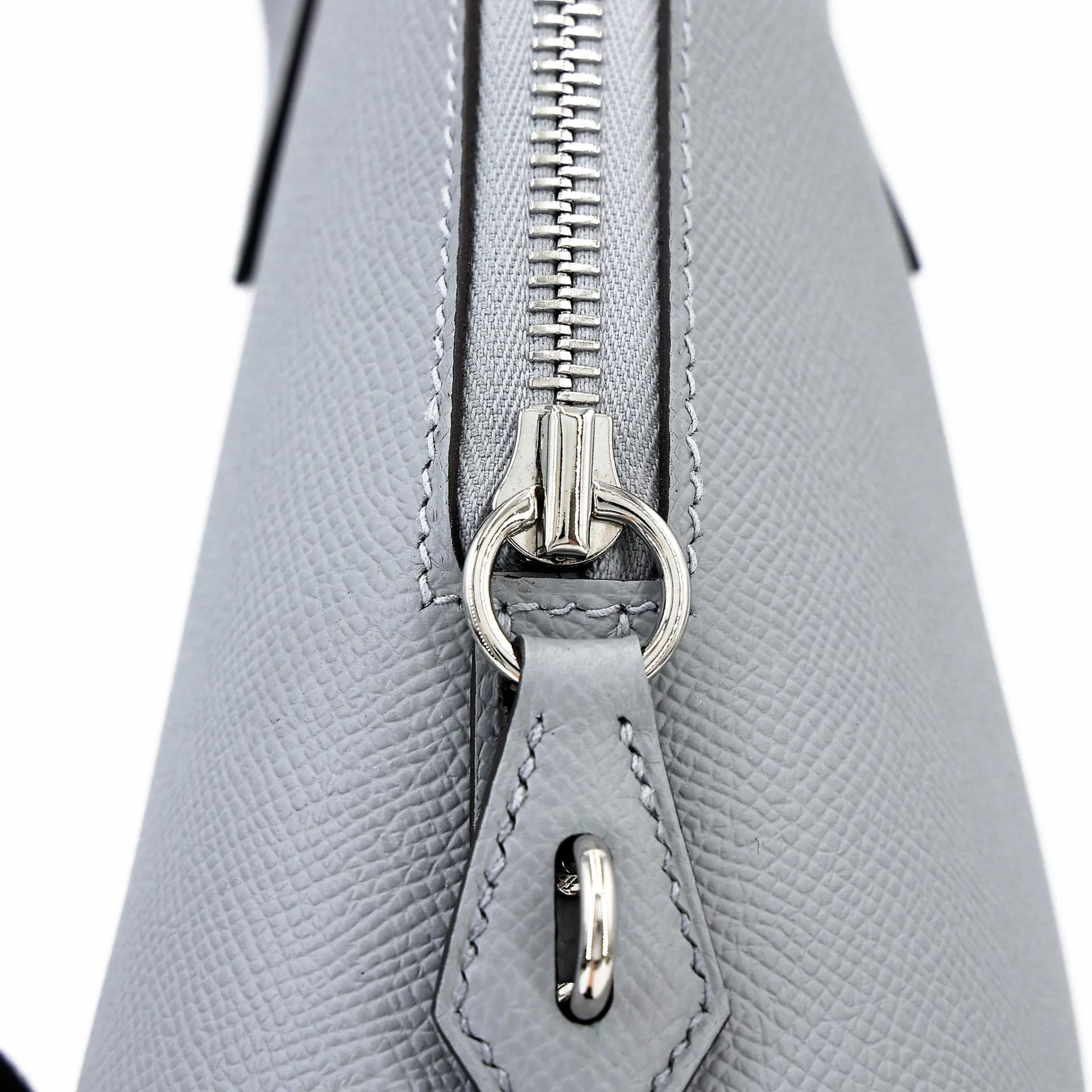 Brand New ( Rank N ) HERMÈS Bolide 25 Gris Pantin (P0) Epsom Palladium hardware K (2025) - 8