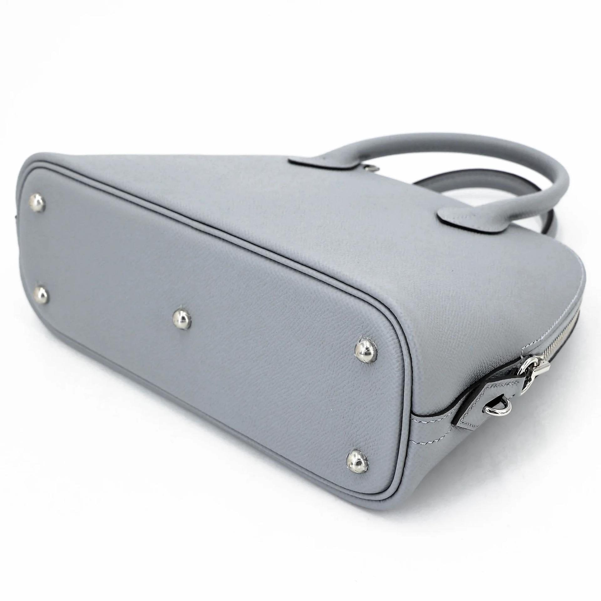 Brand New ( Rank N ) HERMÈS Bolide 25 Gris Pantin (P0) Epsom Palladium hardware K (2025) - 6
