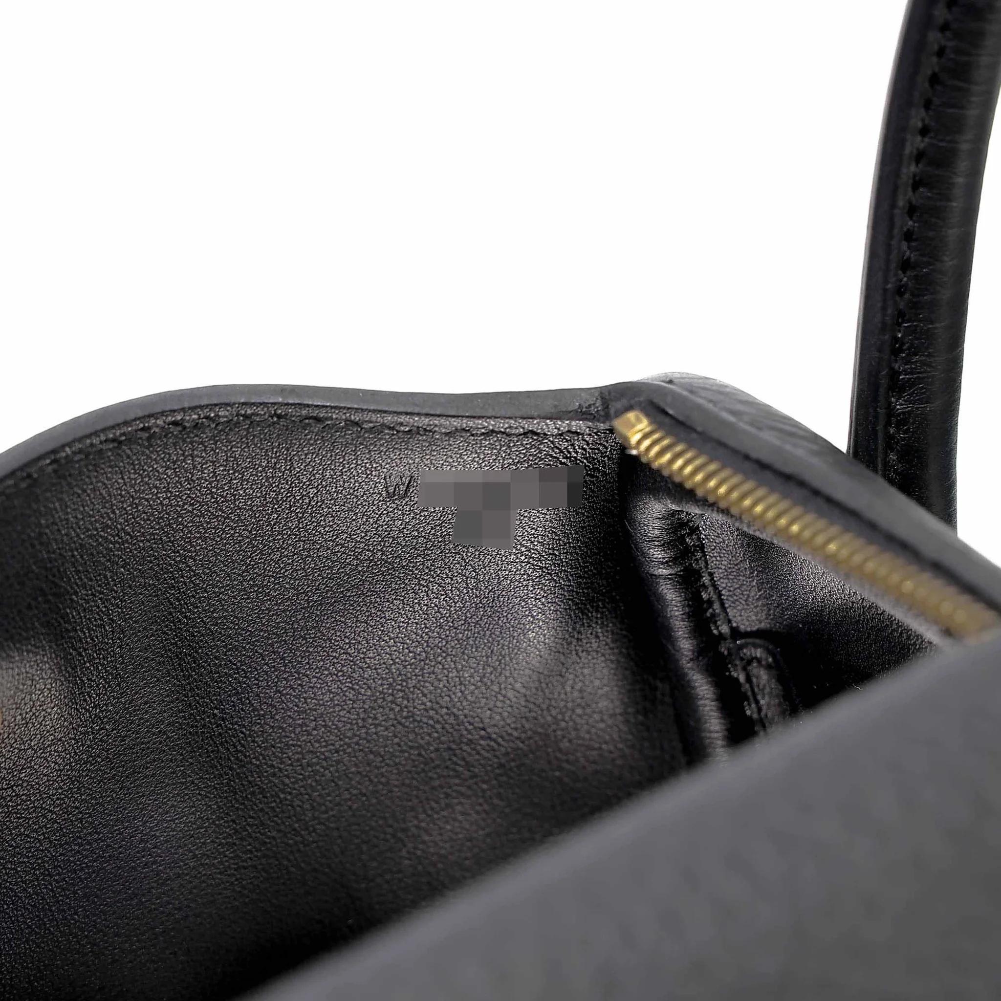 Excellent ( Rank SA ) HERMÈS Mini Lindy II Noir (89) Clemence Gold hardware W (2024) - 14