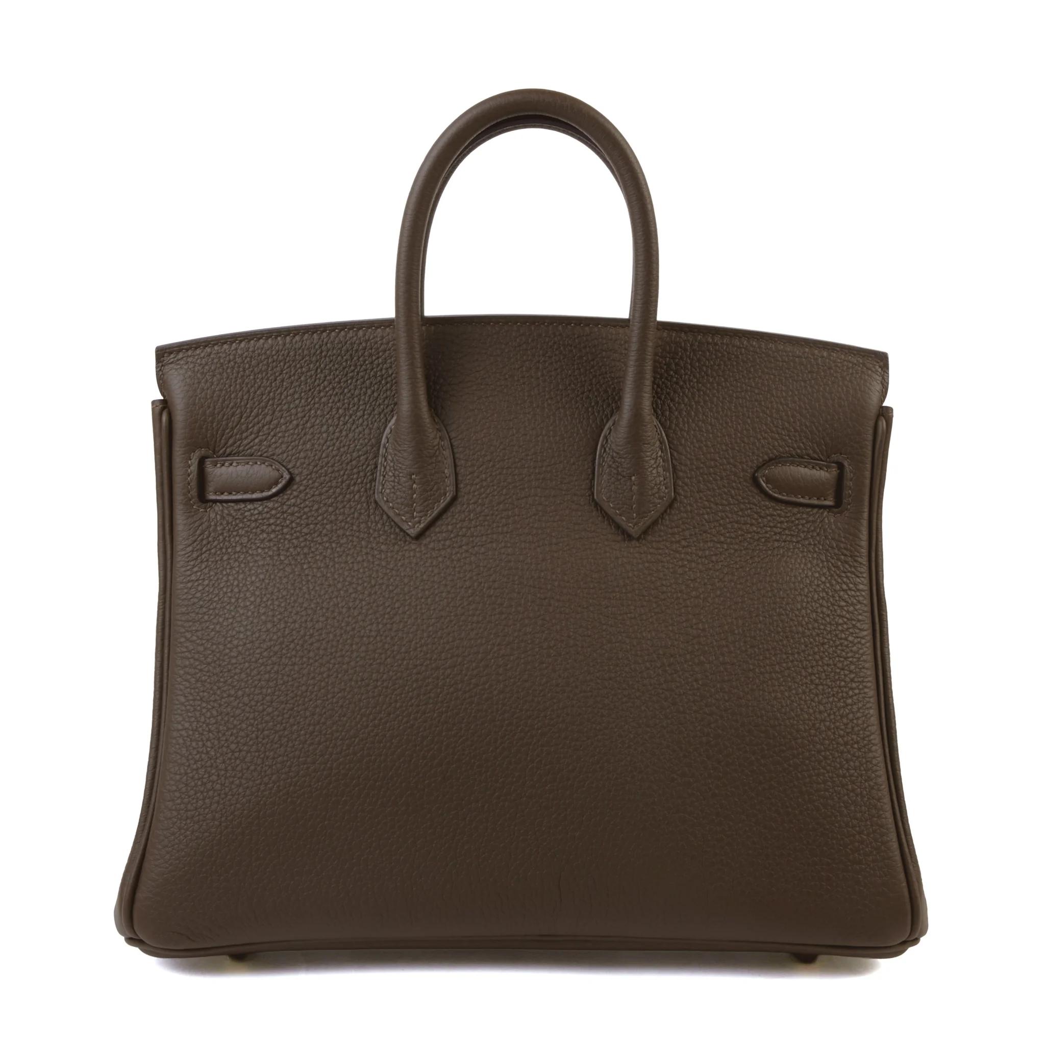 Brand New ( Rank N ) HERMÈS Birkin 25 Vert Loden (V8) Togo Permabrass hardware G (2026) - 2