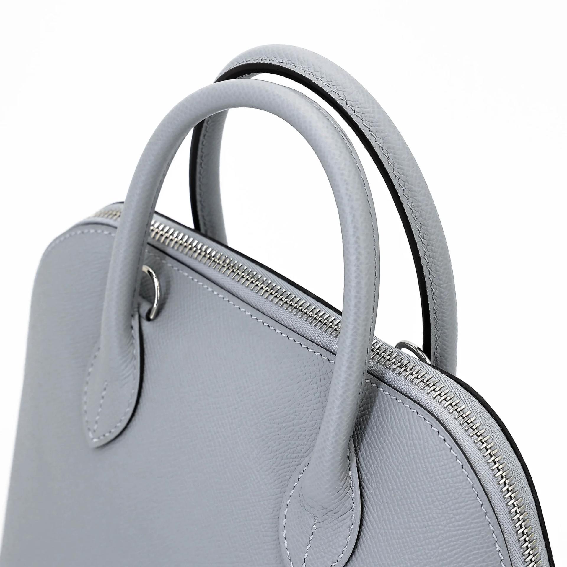 Brand New ( Rank N ) HERMÈS Bolide 25 Gris Pantin (P0) Epsom Palladium hardware K (2025) - 3