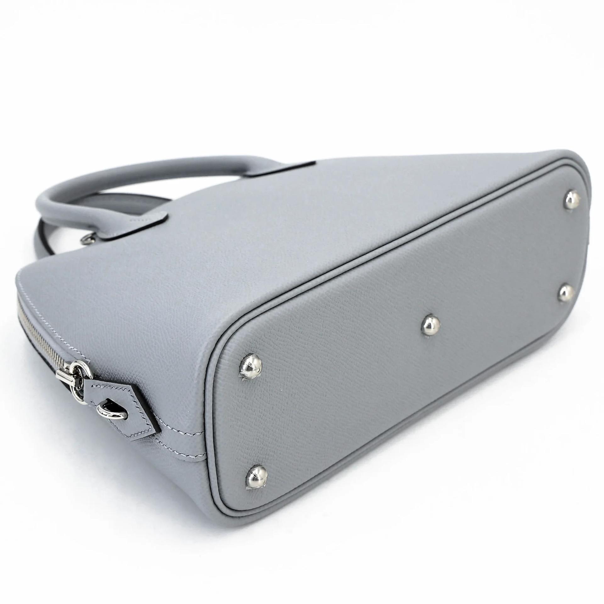Brand New ( Rank N ) HERMÈS Bolide 25 Gris Pantin (P0) Epsom Palladium hardware K (2025) - 5