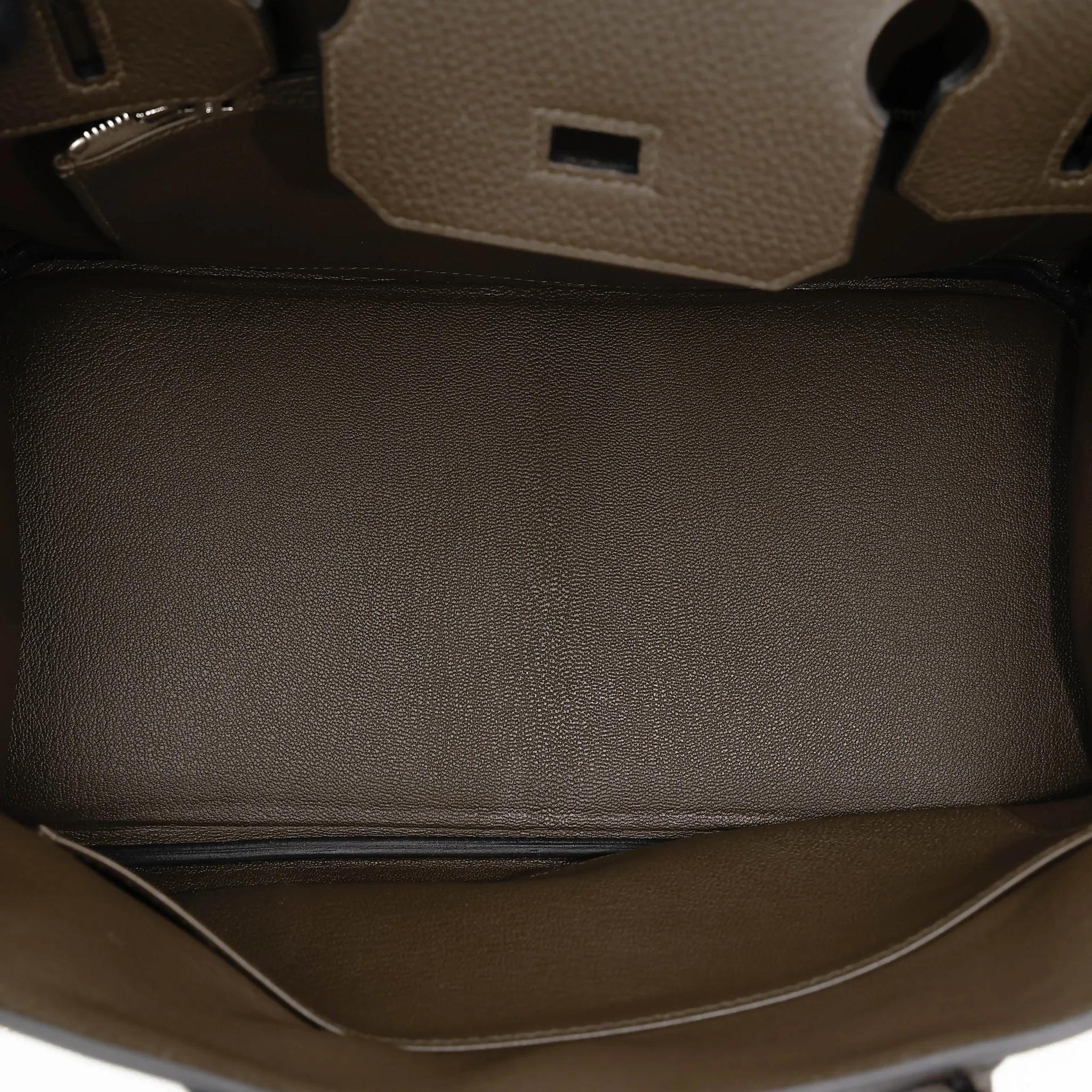 全新 HERMÈS 愛馬仕 Birkin 30 V8 Vert Loden 洛德綠 Togo小牛皮 銀扣 G刻 2026年 - 15