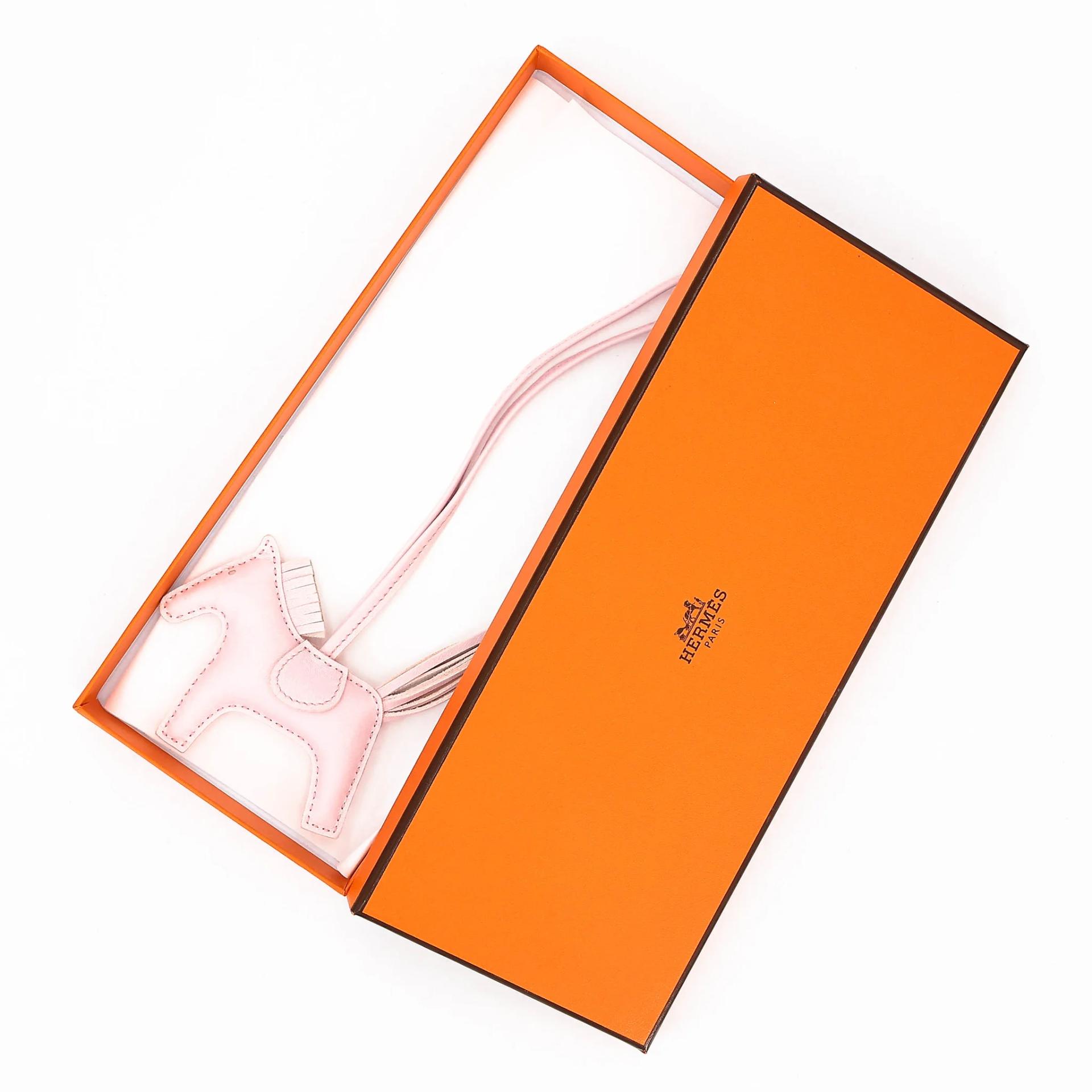 Unused ( Rank NS ) HERMÈS Rodeo PM Rose Darling (M7) Agneau Milo W (2024) - 3