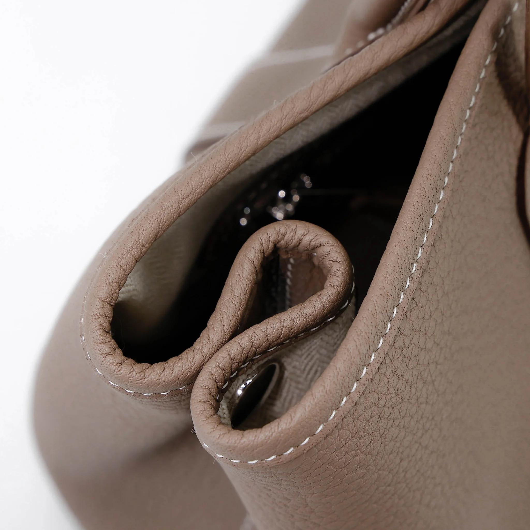 Brand New ( Rank N ) HERMÈS Garden Party TPM Etoupe (18) Negonda Palladium hardware K (2025) - 18