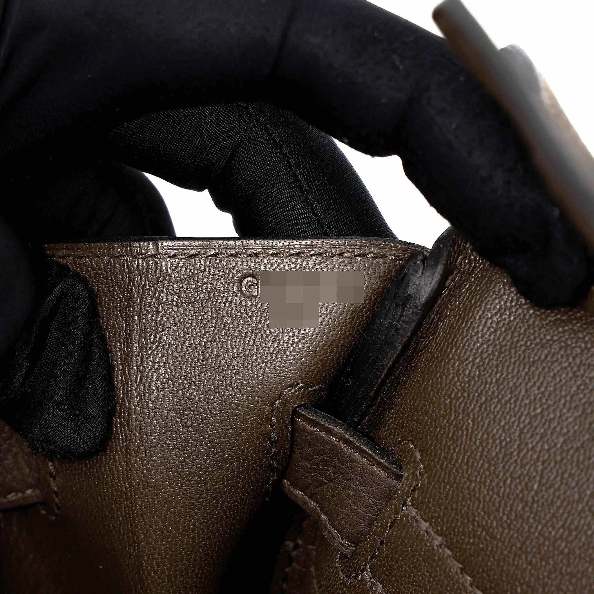 全新 HERMÈS 愛馬仕 Birkin 30 V8 Vert Loden 洛德綠 Togo小牛皮 銀扣 G刻 2026年 - 12
