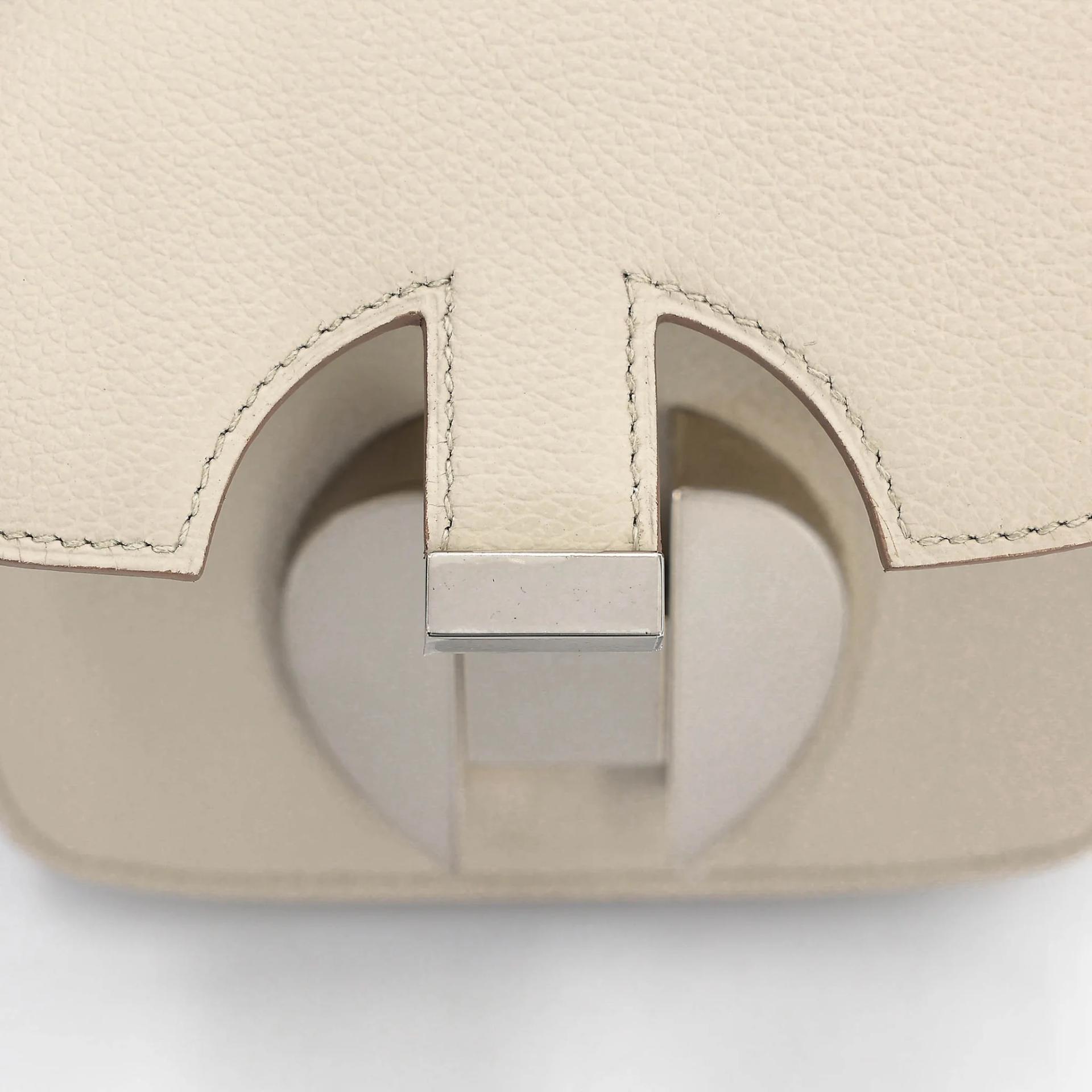 ランク NS 未使用品 HERMÈS エルメス 2002 スリム 財布 ベトン (8L) エバーカラー シルバー金具 D刻印 (2019) - 9