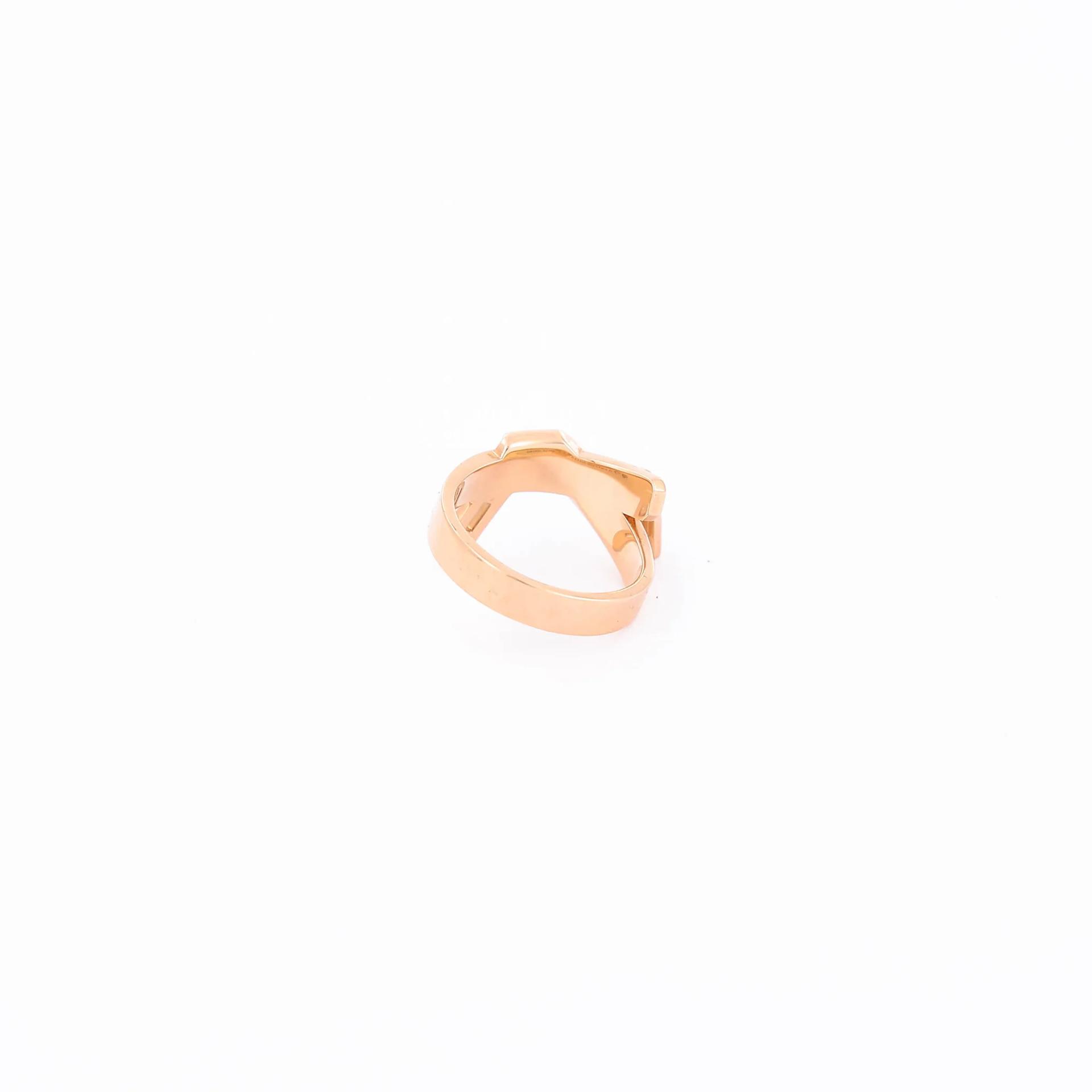 ランク N 新品 HERMÈS エルメス ケリー ガヴロッシュ リング K18ピンクゴールド 不明 - 4