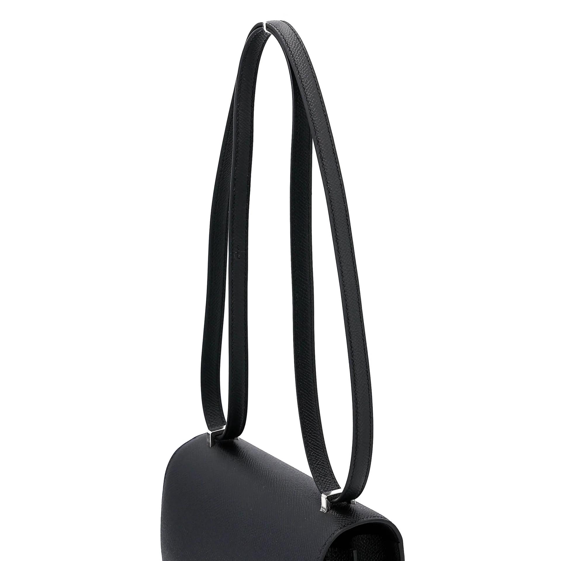 ランク N 新品 HERMÈS エルメス コンスタンス ミニ 19 ミラー ブラック (89) エプソン シルバー金具 G刻印 (2026) - 3