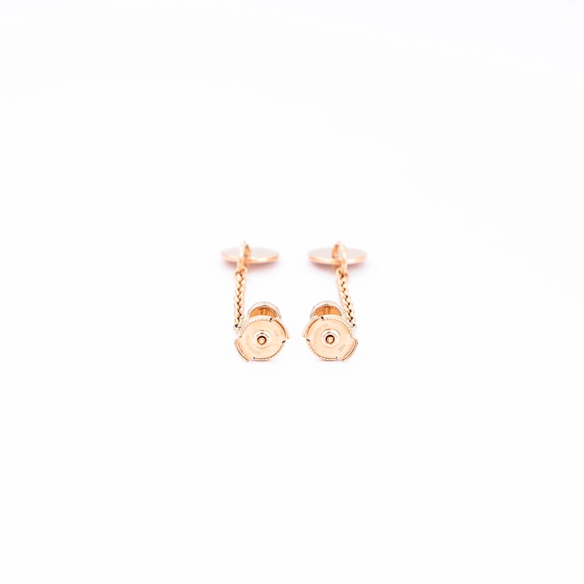 ランク N 新品 HERMÈS エルメス エクスリブリス クルー ド セル ピアス ピンクゴールド K18ピンクゴールド ダイヤモンド 不明 - 3