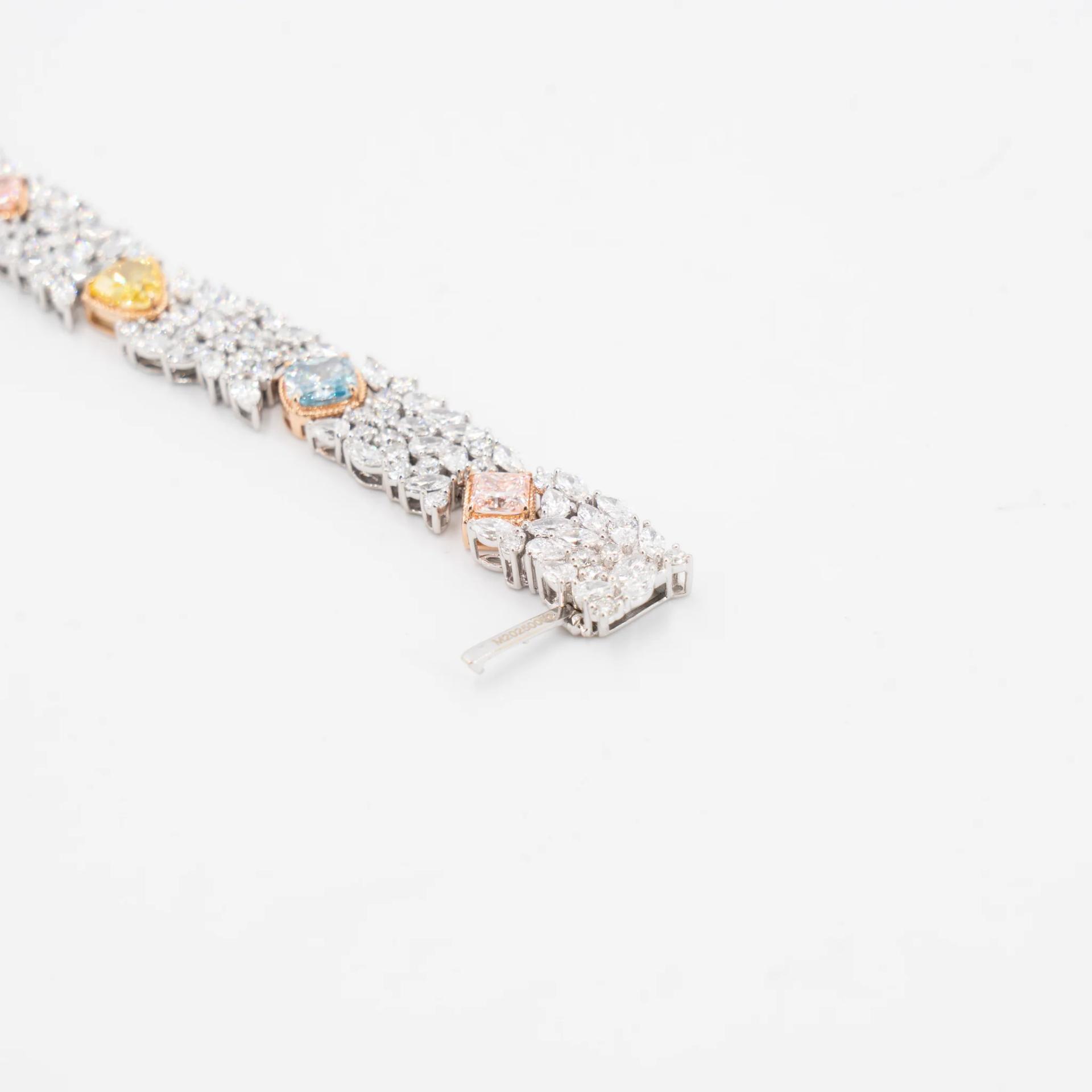 ランク N 新品 Mira MIR プレミアム コレクション カラフル K18ホワイトゴールド ダイヤモンド - 13