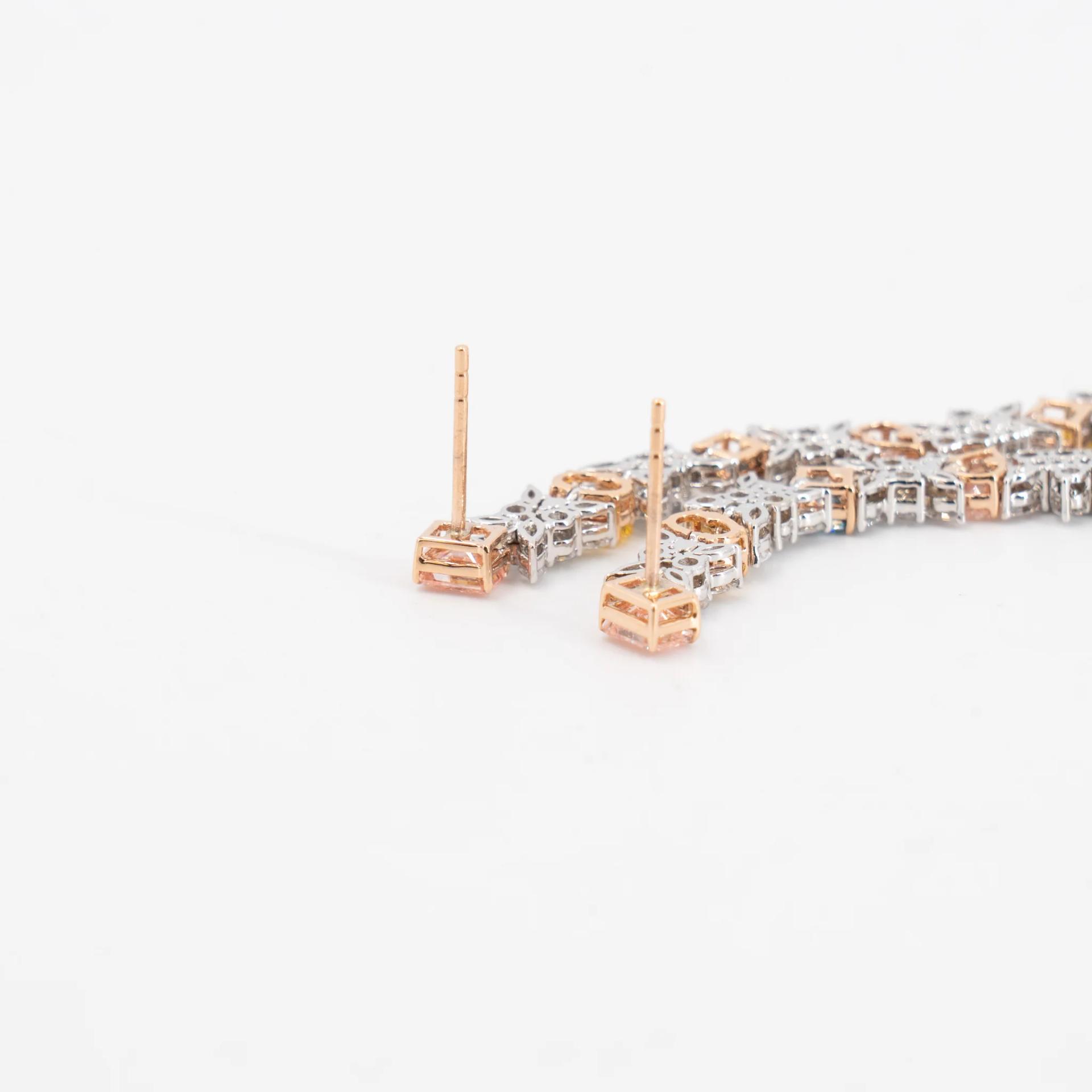 ランク N 新品 Mira MIRA プレミアム コレクション カラフル K18ホワイトゴールド ダイヤモンド - 8