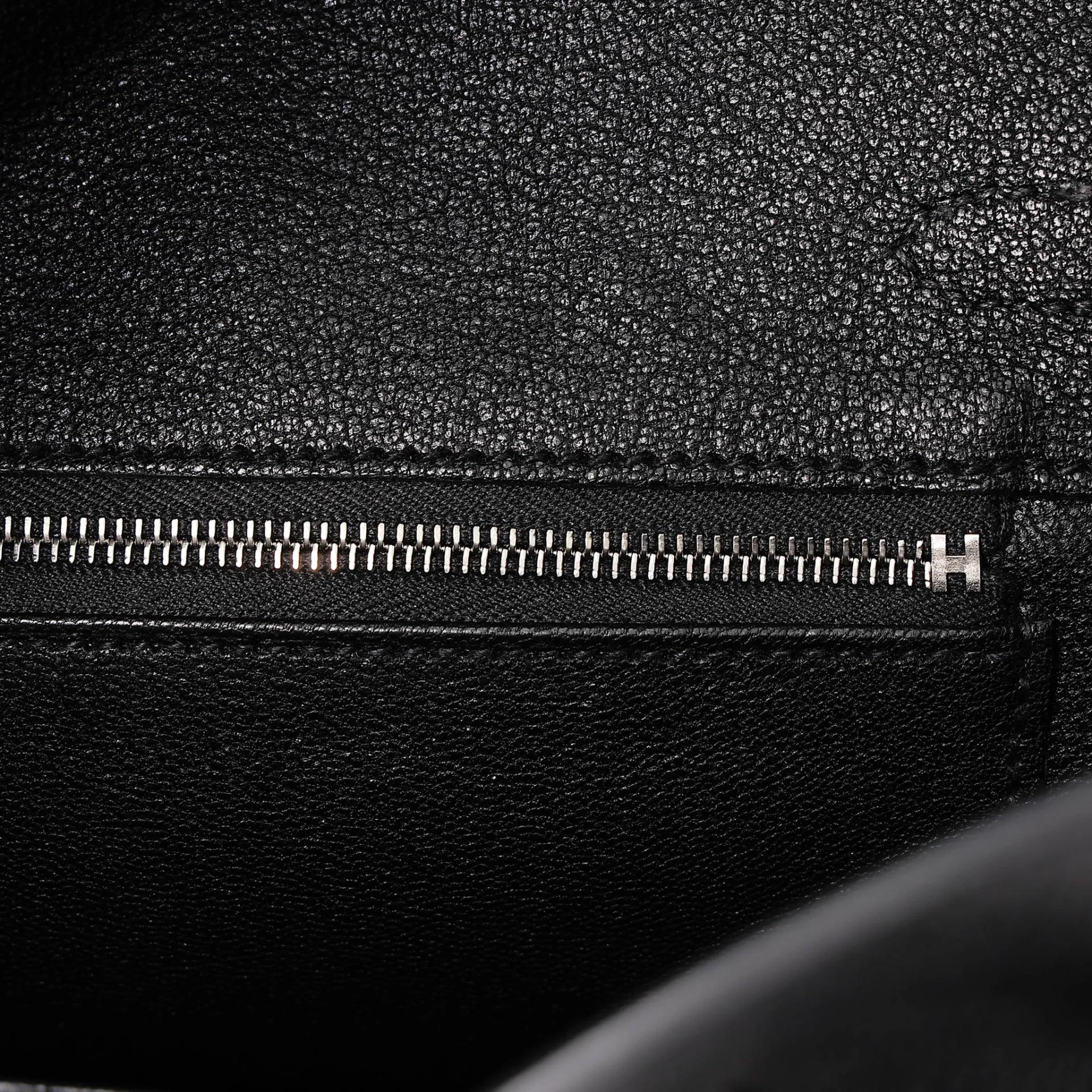 Brand New ( Rank N ) HERMÈS Birkin 25 Noir (89) Togo Palladium hardware G (2026) - 11