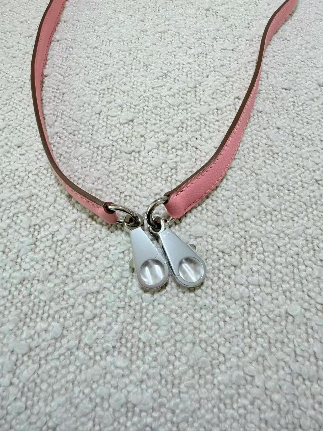 ランク SA HERMÈS エルメス ケリー25 セリエ ローズコンフェッティ (1Q) エプソン シルバー金具 X刻印 (2016) - 28