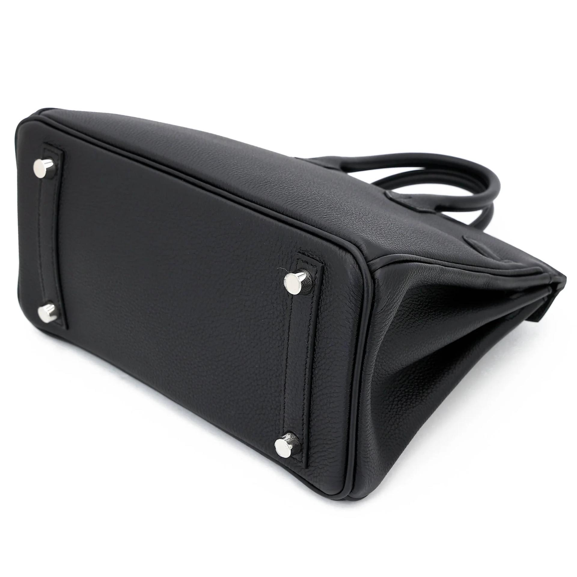 Brand New ( Rank N ) HERMÈS Birkin 25 Noir (89) Togo Palladium hardware G (2026) - 6